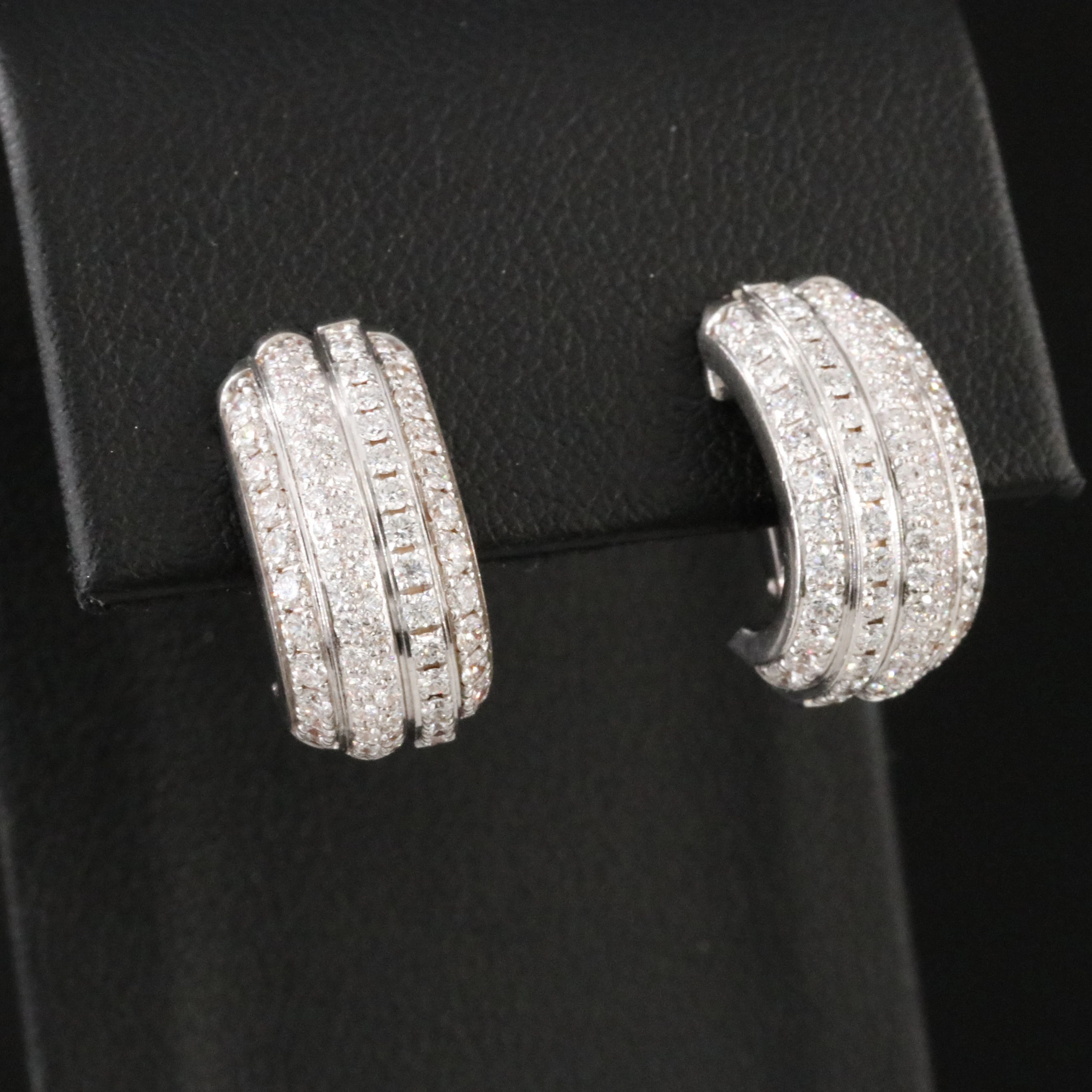 Piaget Possession 18K 1.53 CTW Diamond Earrings