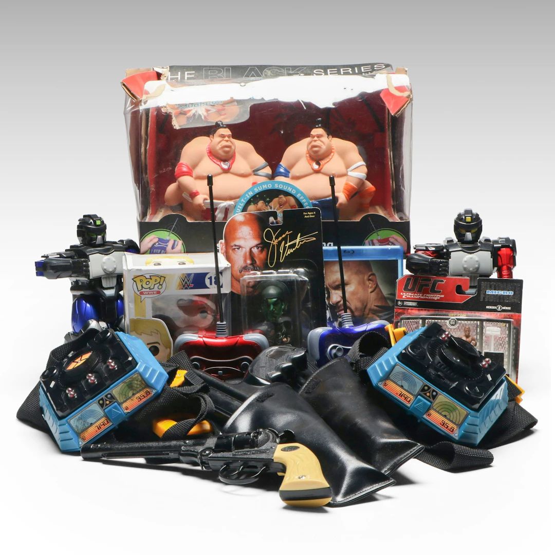 Shift3 RC Sumo Wrestlers and Robots with More Toys and Figurines