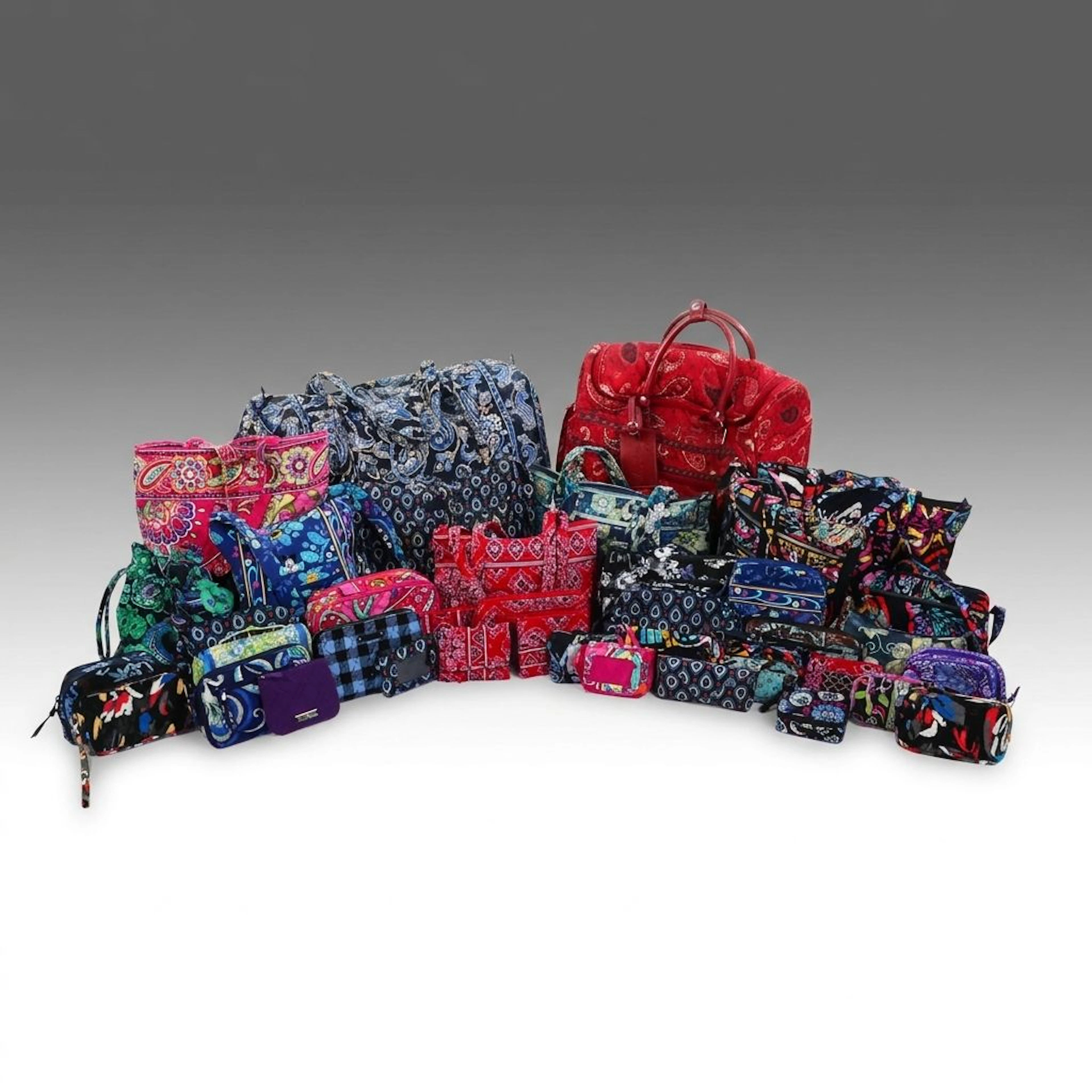 Vera Bradley 17"Rolling Travel Tote, Accessories, Shoulder Bags &