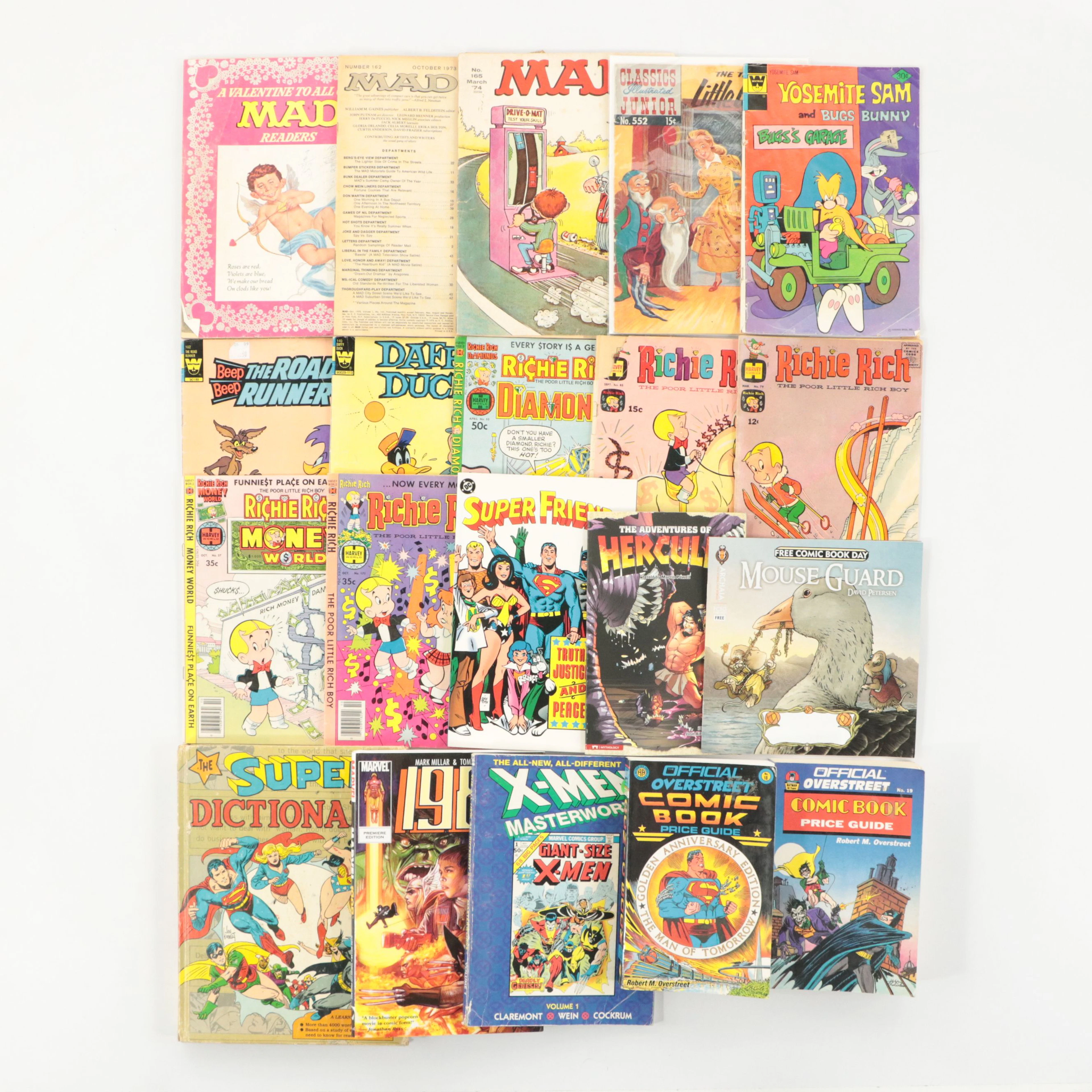"The Super Dictionary," "X-Men Masterworks," and More Books and Comics