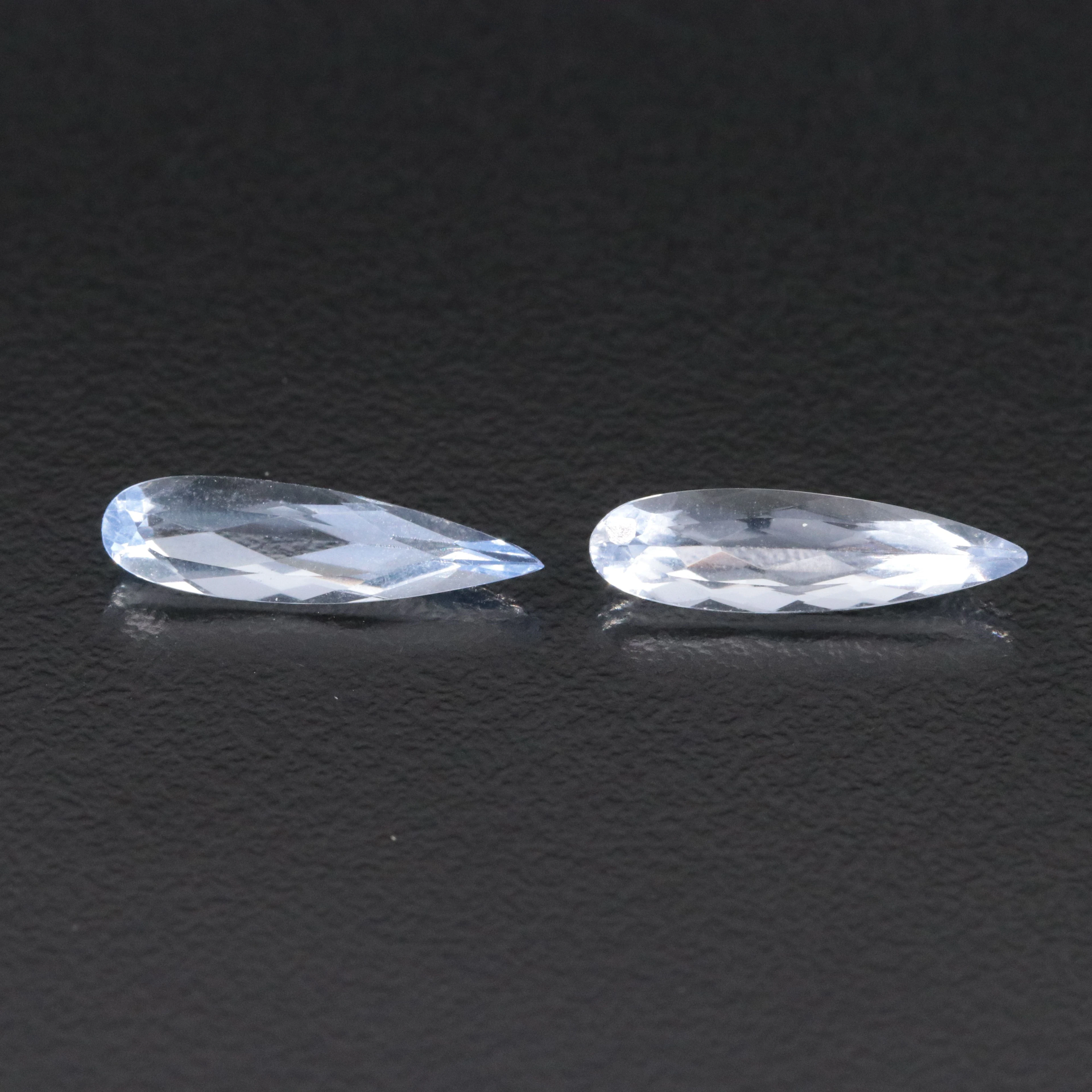 Loose 2.41 CTW Aquamarine Pair