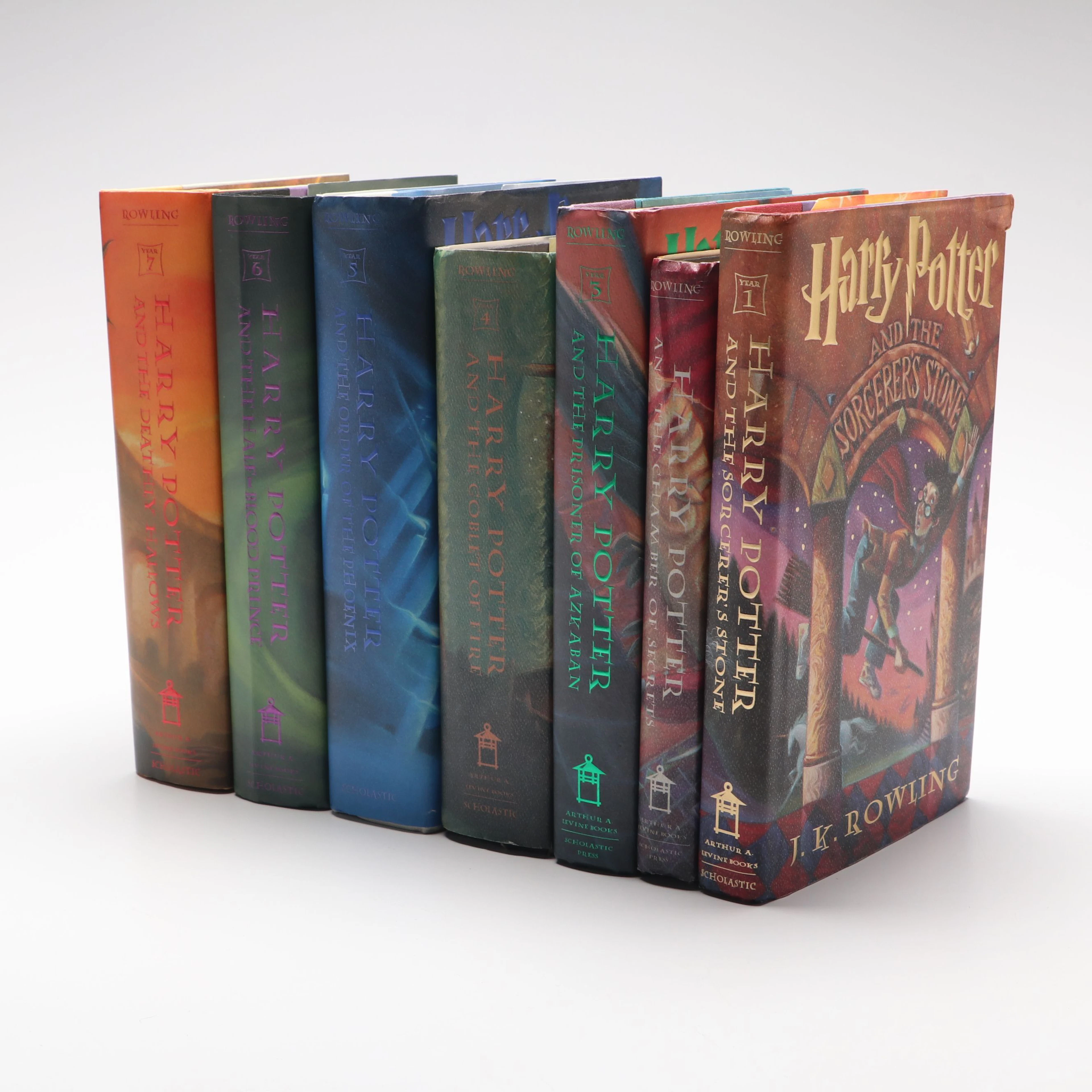 First American Edition "Harry Potter" Complete Series by J. K. Rowling