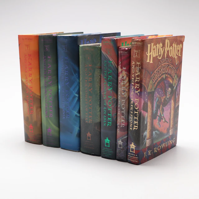 First American Edition "Harry Potter" Complete Series by J. K. Rowling