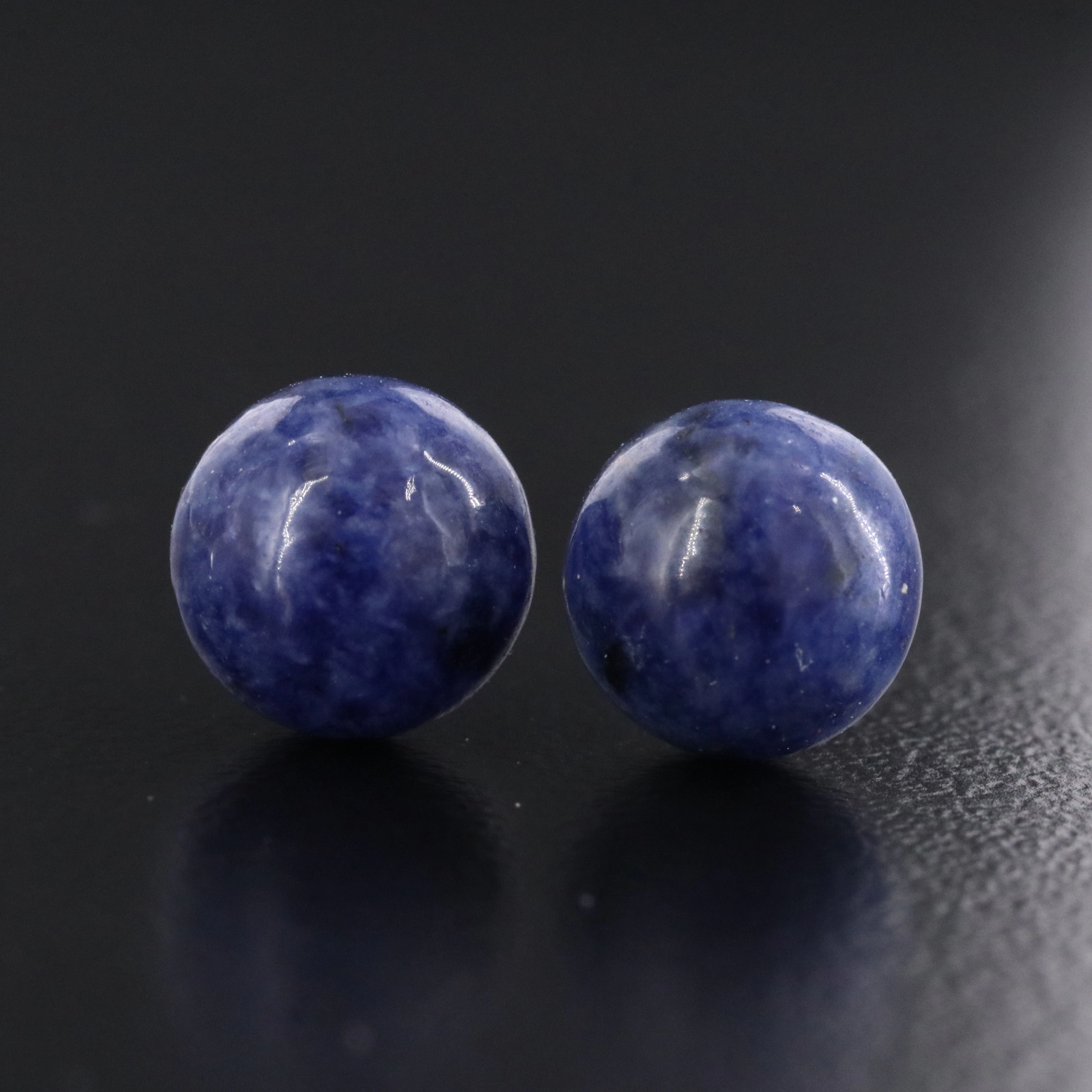 14K Sodalite Earrings