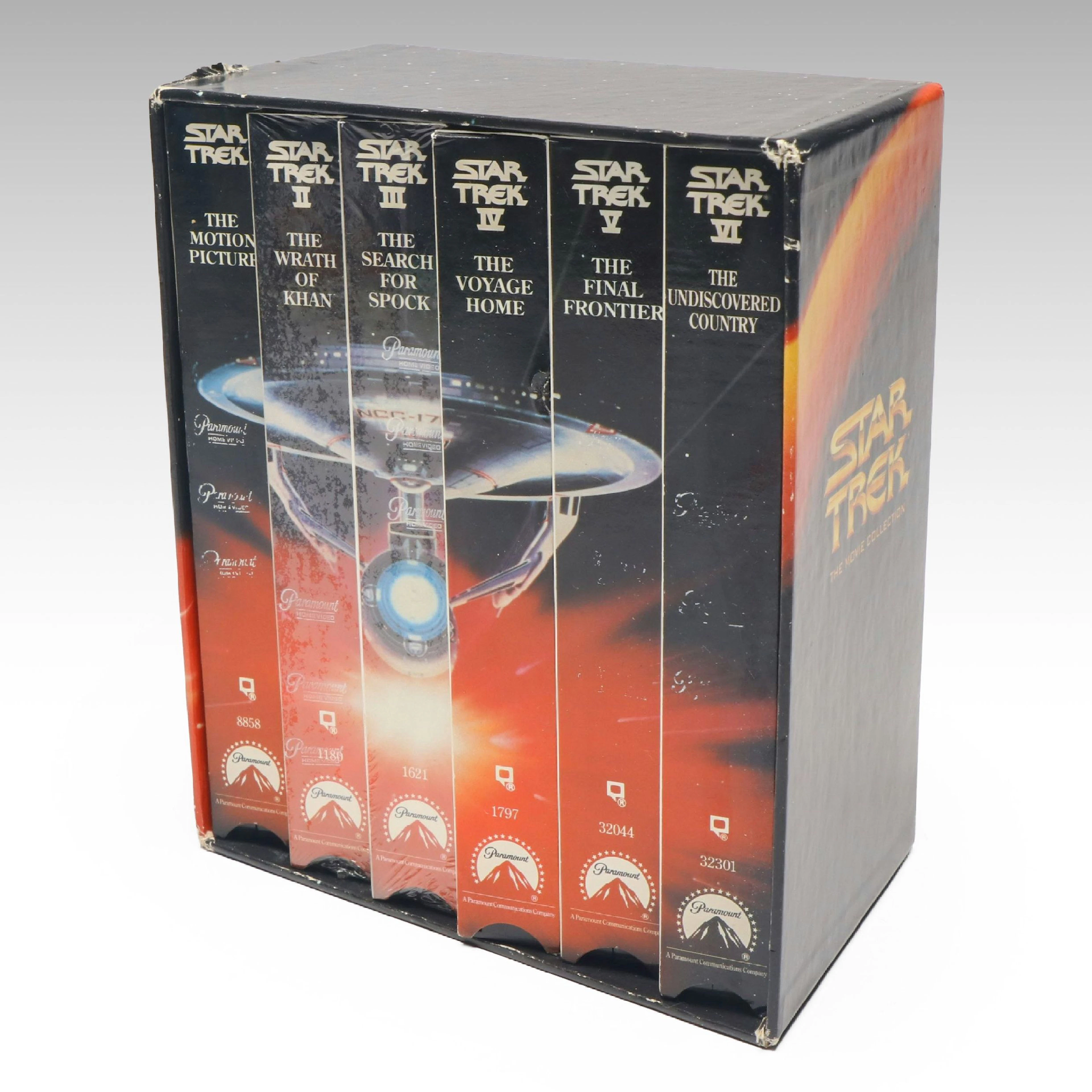 "Star Trek" The Movie Collection VHS Box Set