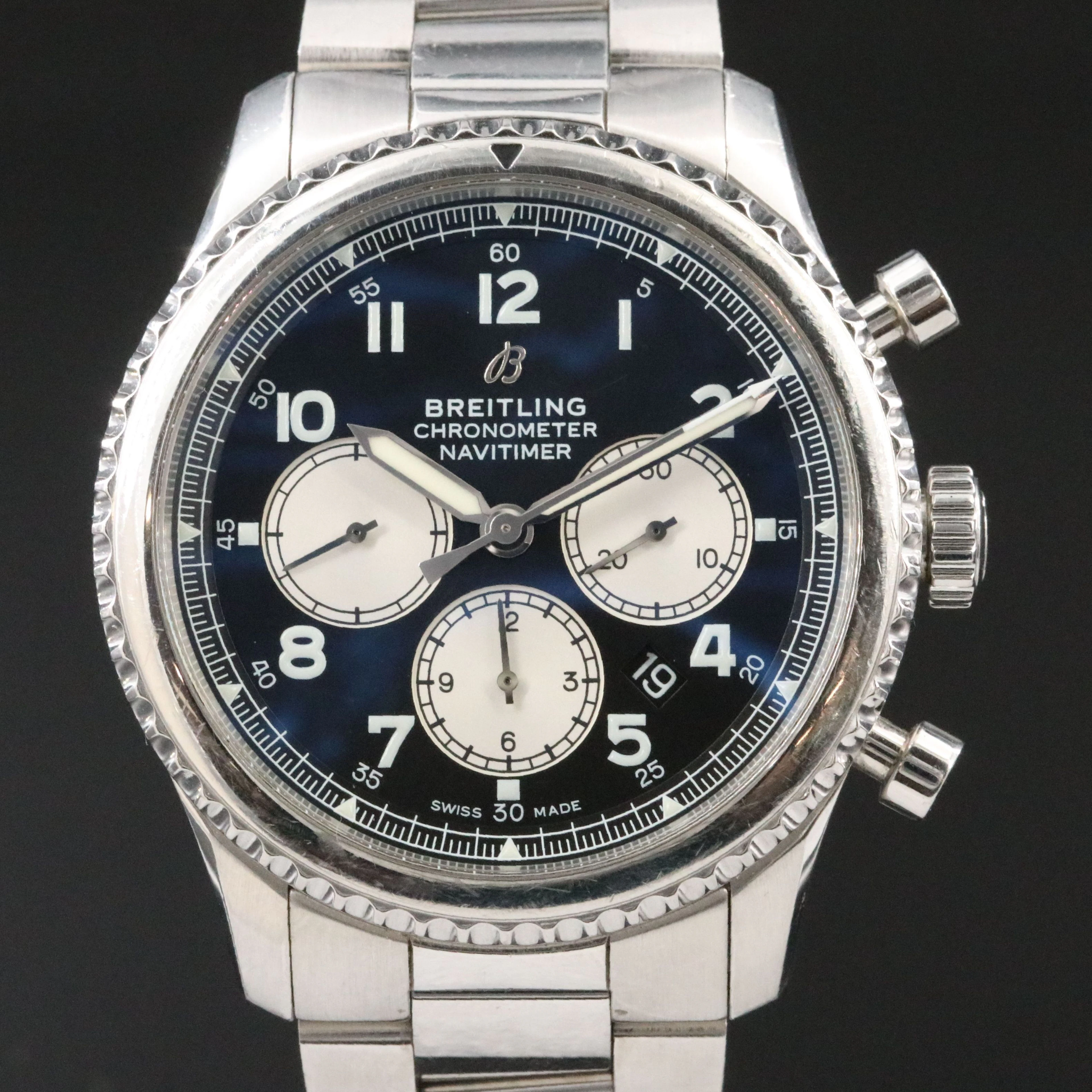 Breitling Navitimer Aviator 8 B01 Automatic Chronograph Watch AB0117