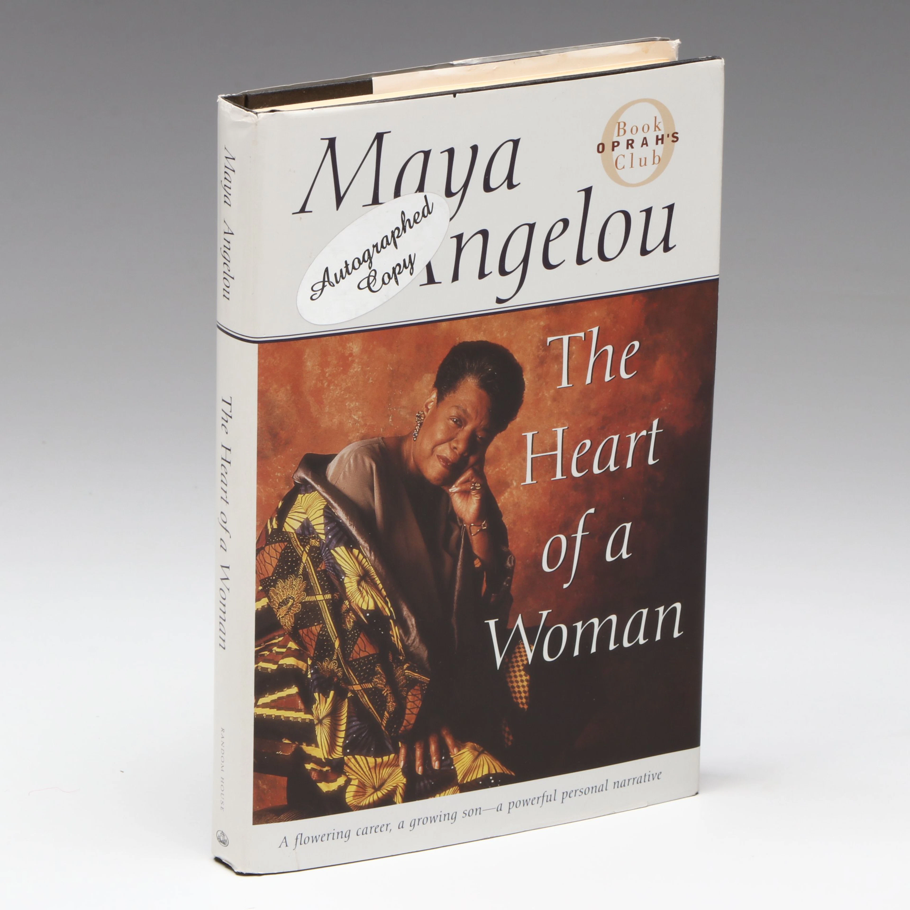 Signed "The Heart of a Woman" by Maya Angelou, 1997
