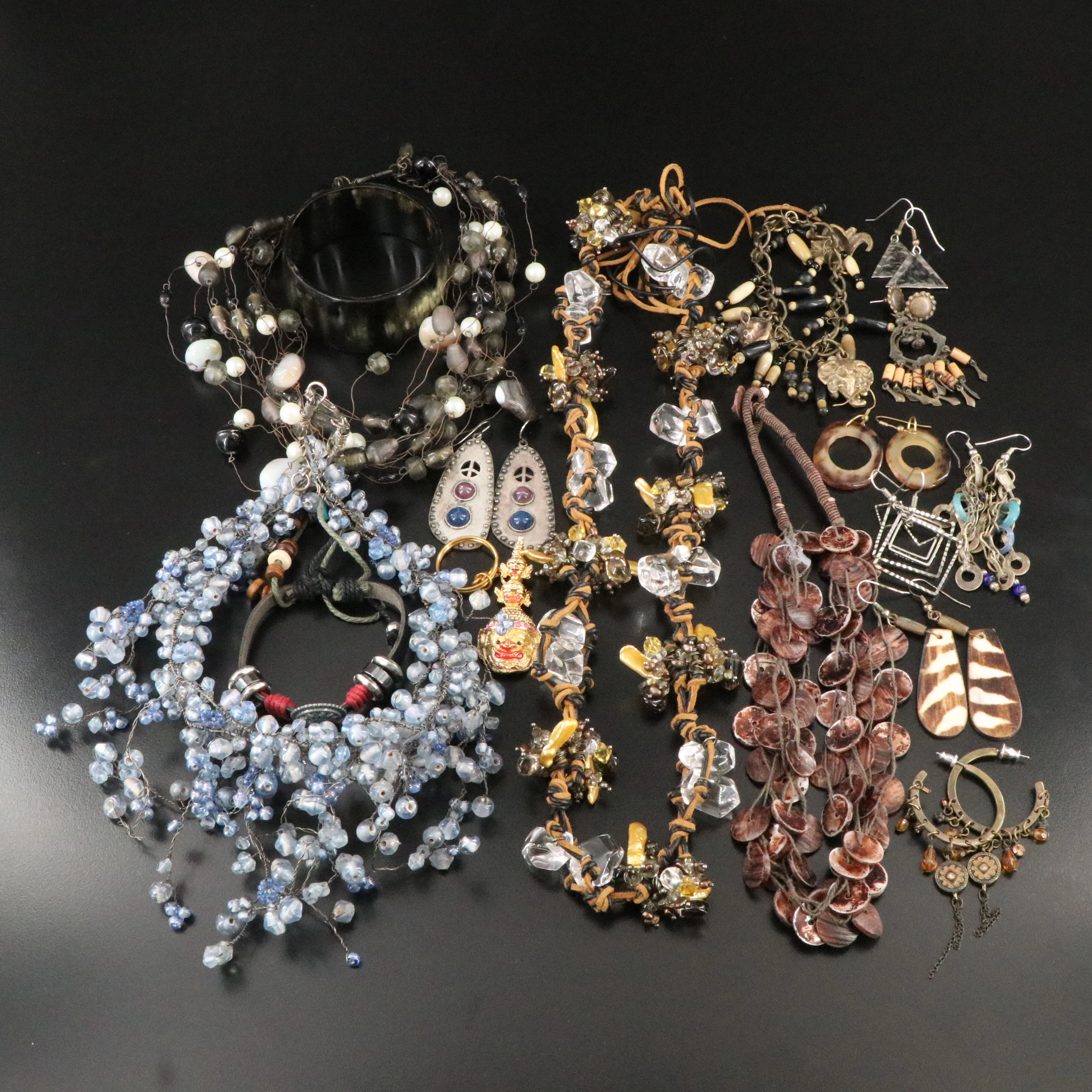 Pearl and Shell Featured in Jewelry Selection