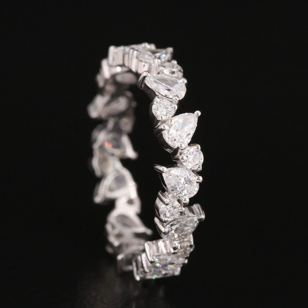 14K 1.45 CTW Lab Grown Diamond Eternity Band