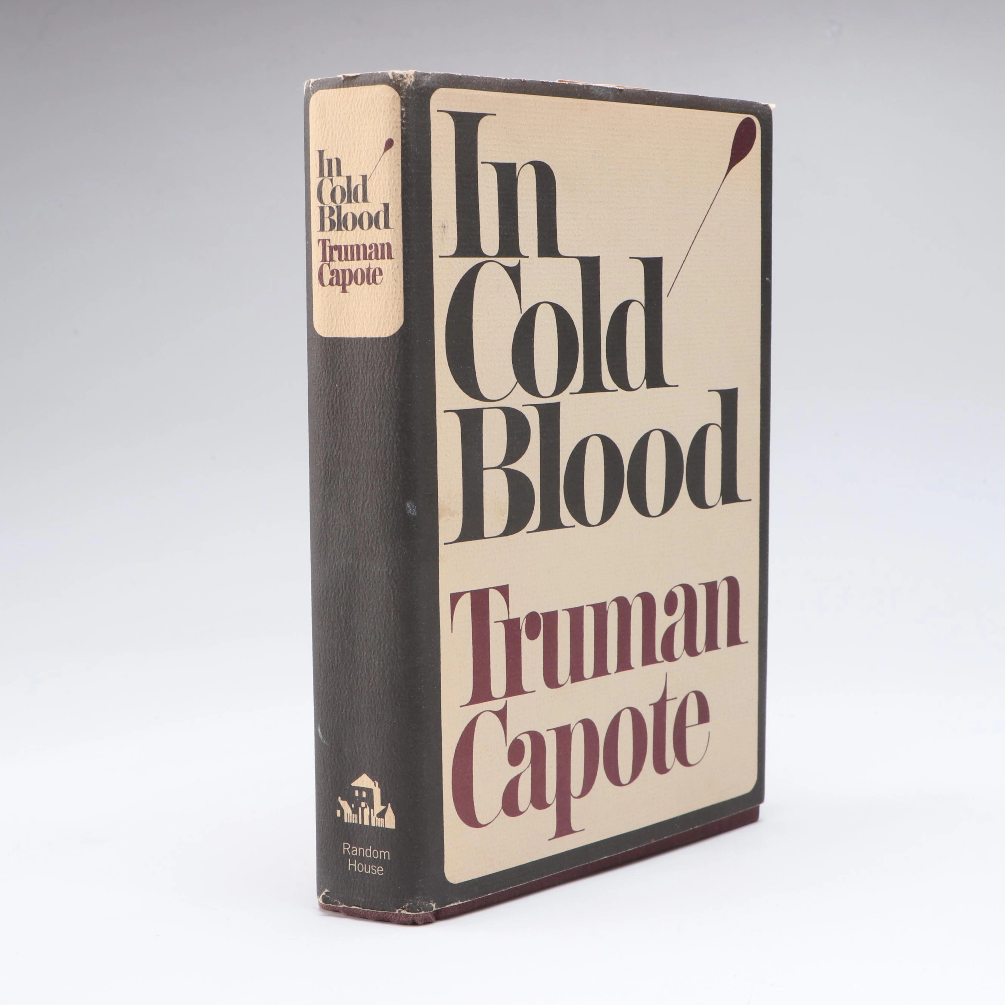 Book Club Edition "In Cold Blood" by Truman Capote, 1966