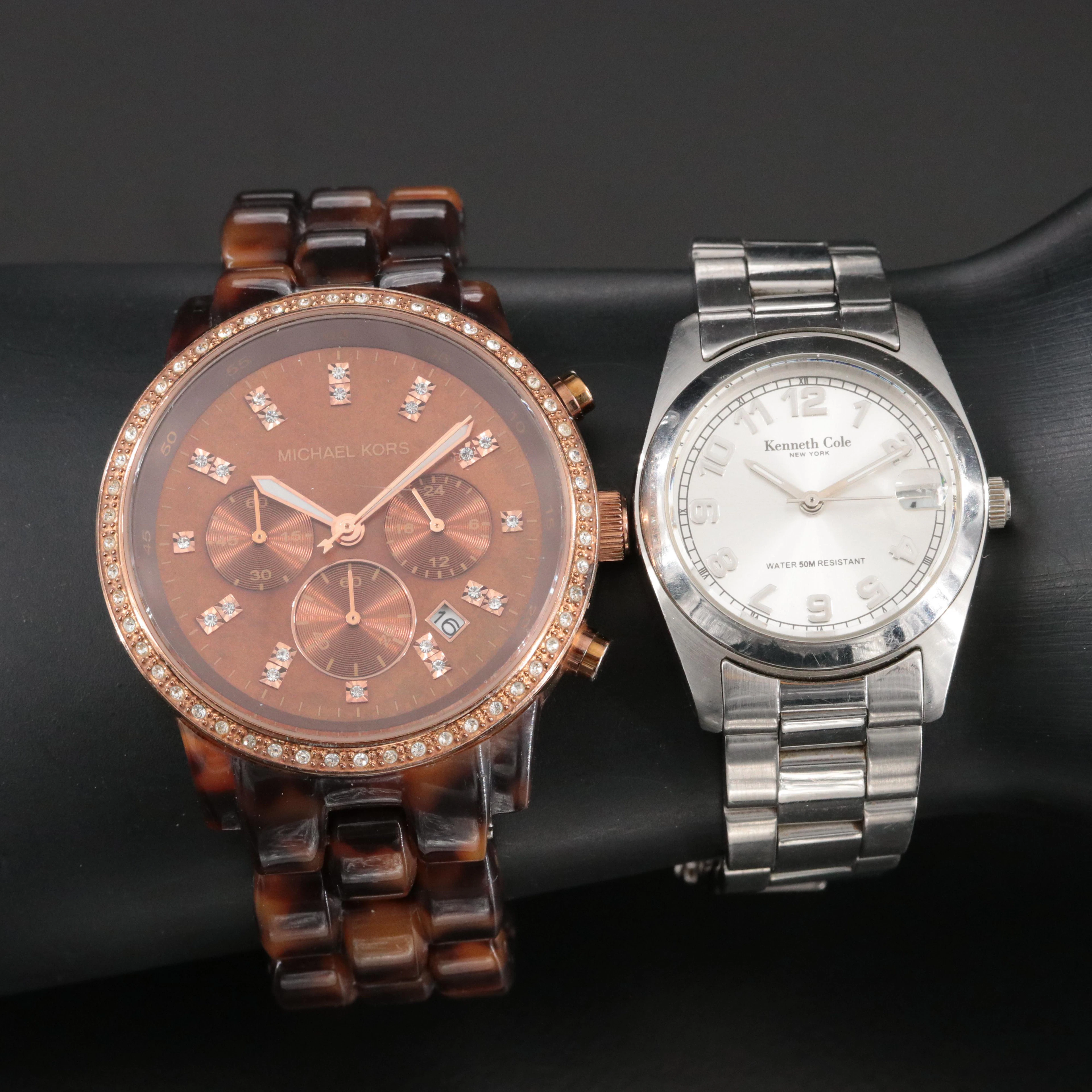 Michael Kors and Kenneth Cole Quartz Watches