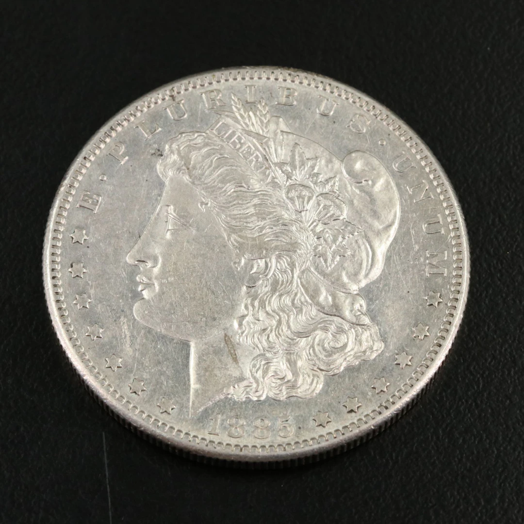 1885-S Morgan Silver Dollar