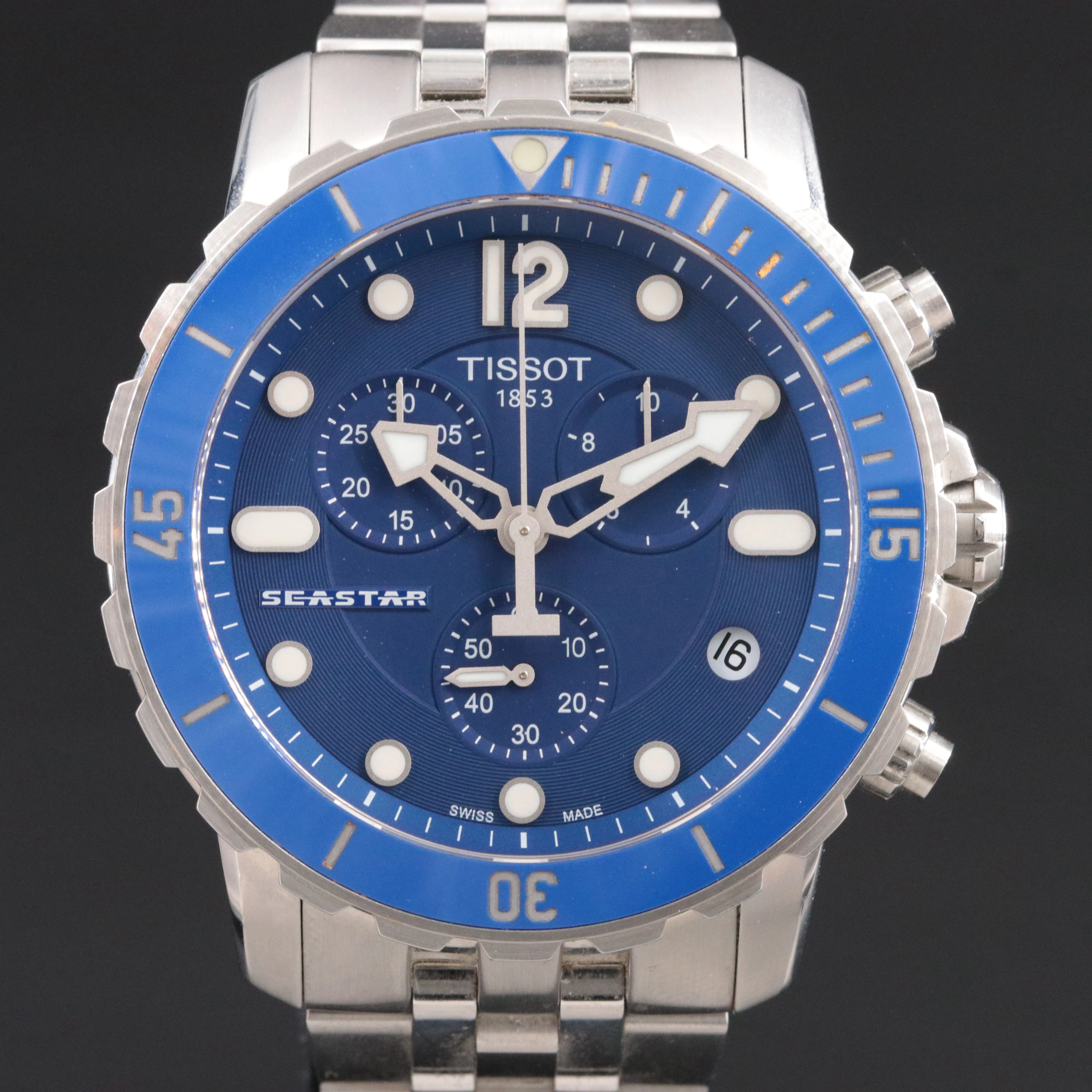Tissot Seastar 1000 Chronograph Steel Watch Ref. T066.417A