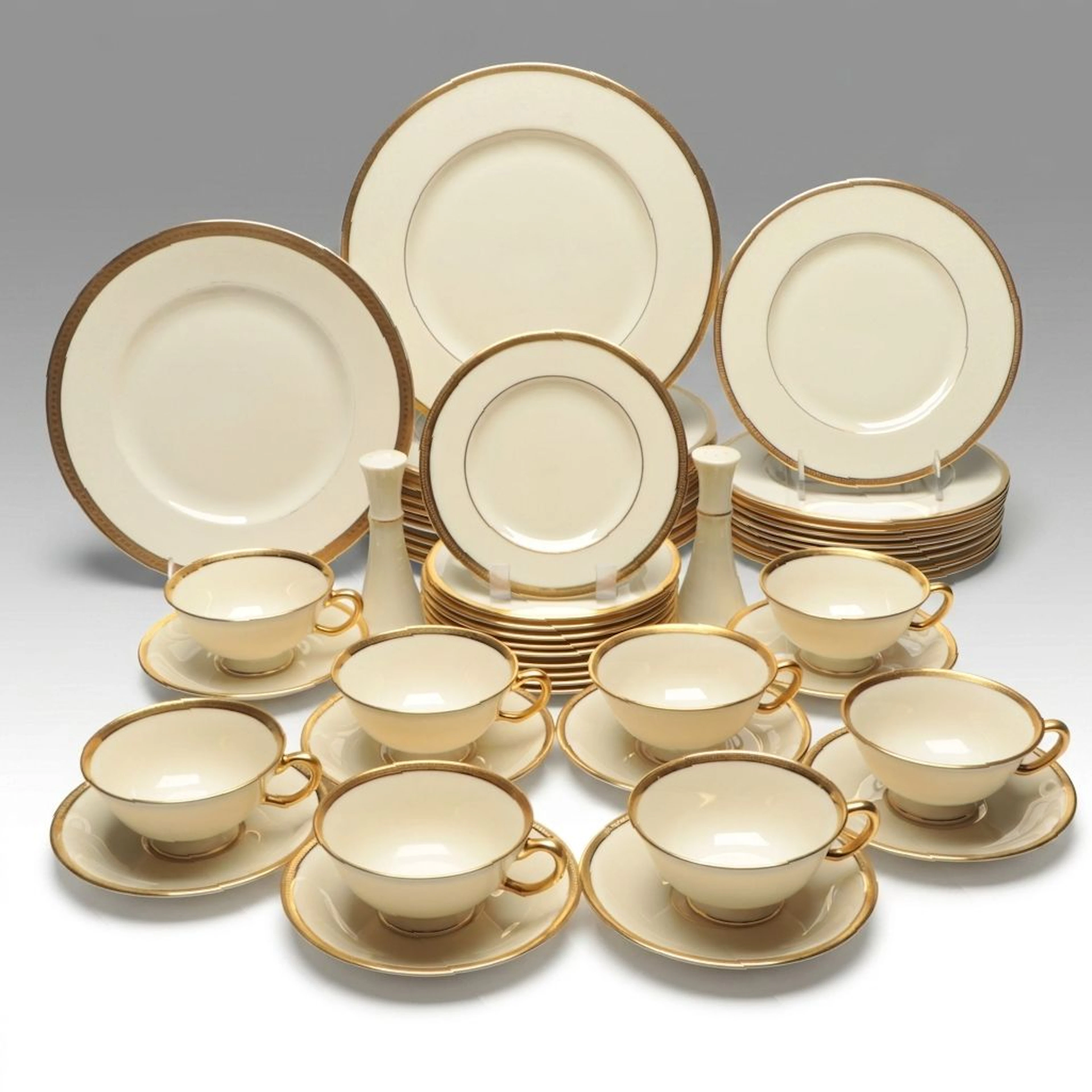 Lenox "Tuxedo" Ivory Porcelain Dinnerware