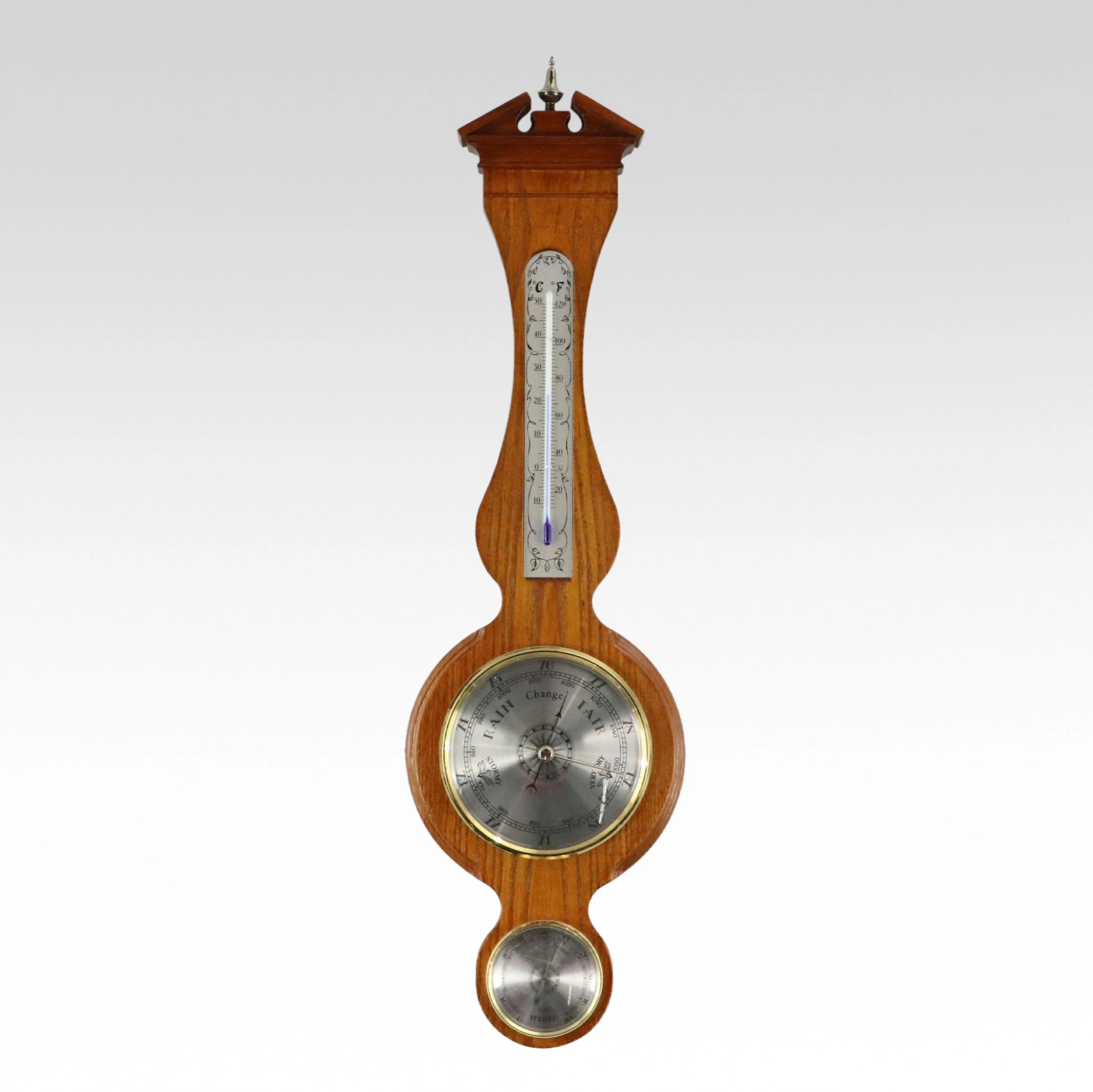 Hermle Wall Mount Banjo Style Weather Station
