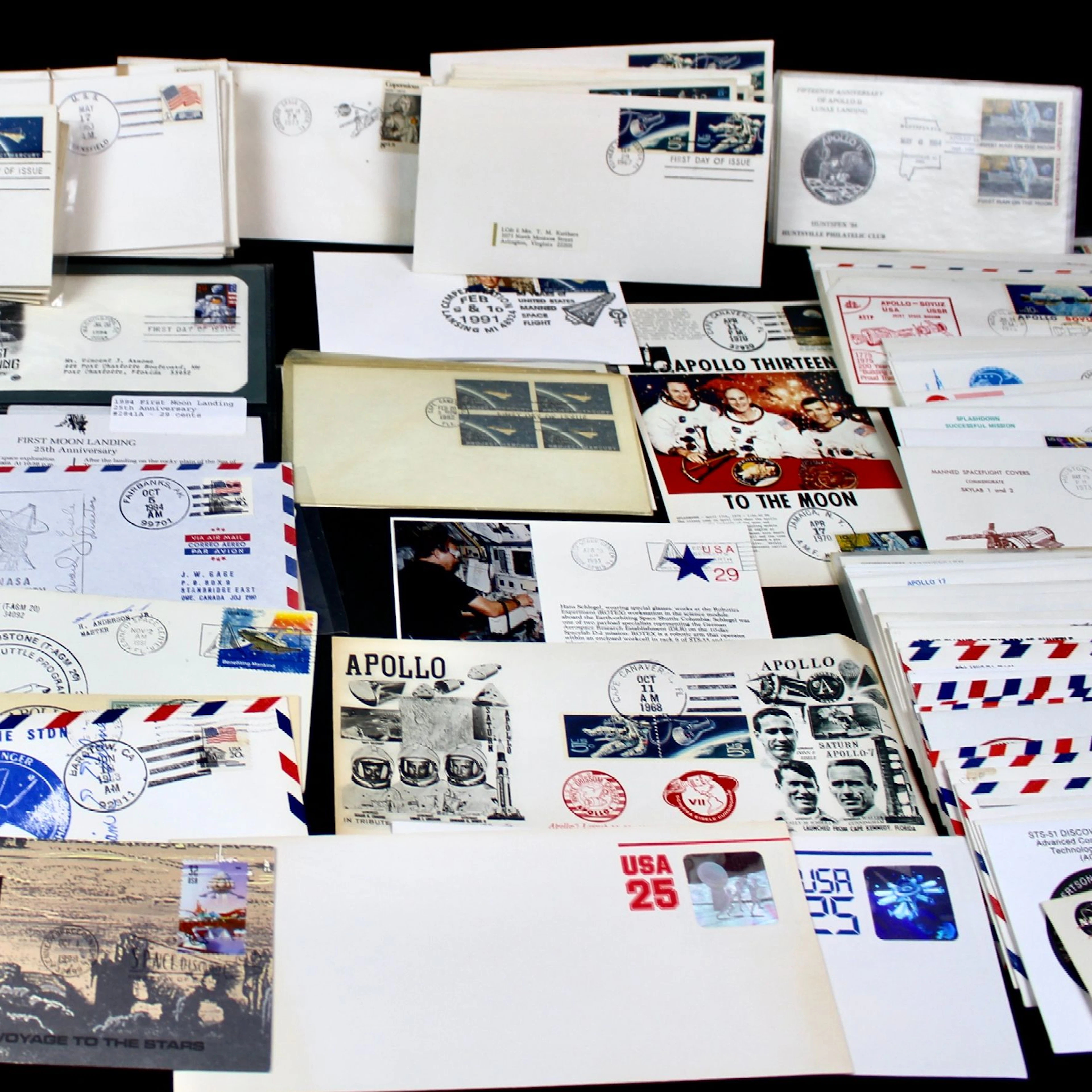 U.S. Space-Themed Postal Cover Collection