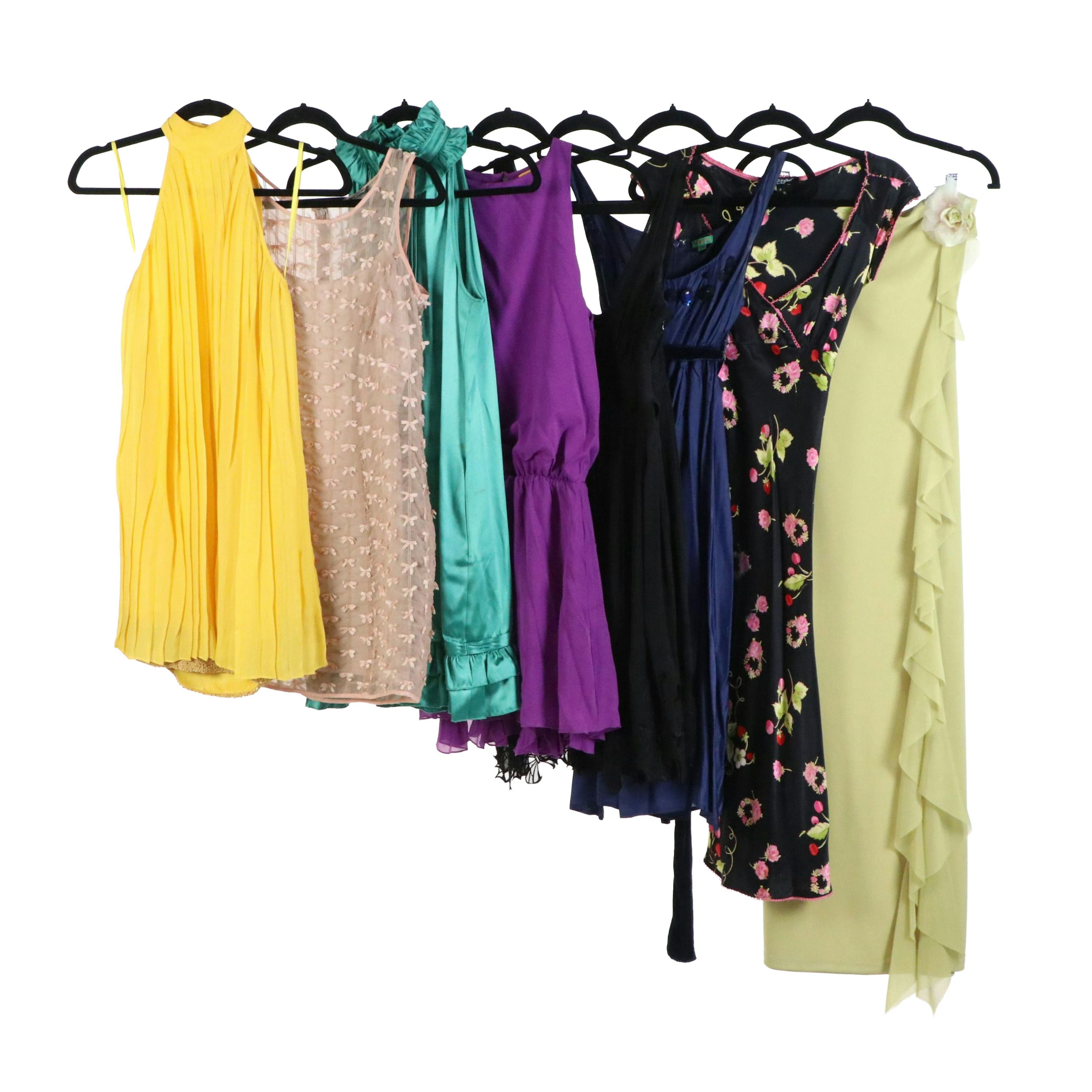 Alice + Olivia Halter, Betsey Johnson Mini Bow & Floral Midi with Other Dresses