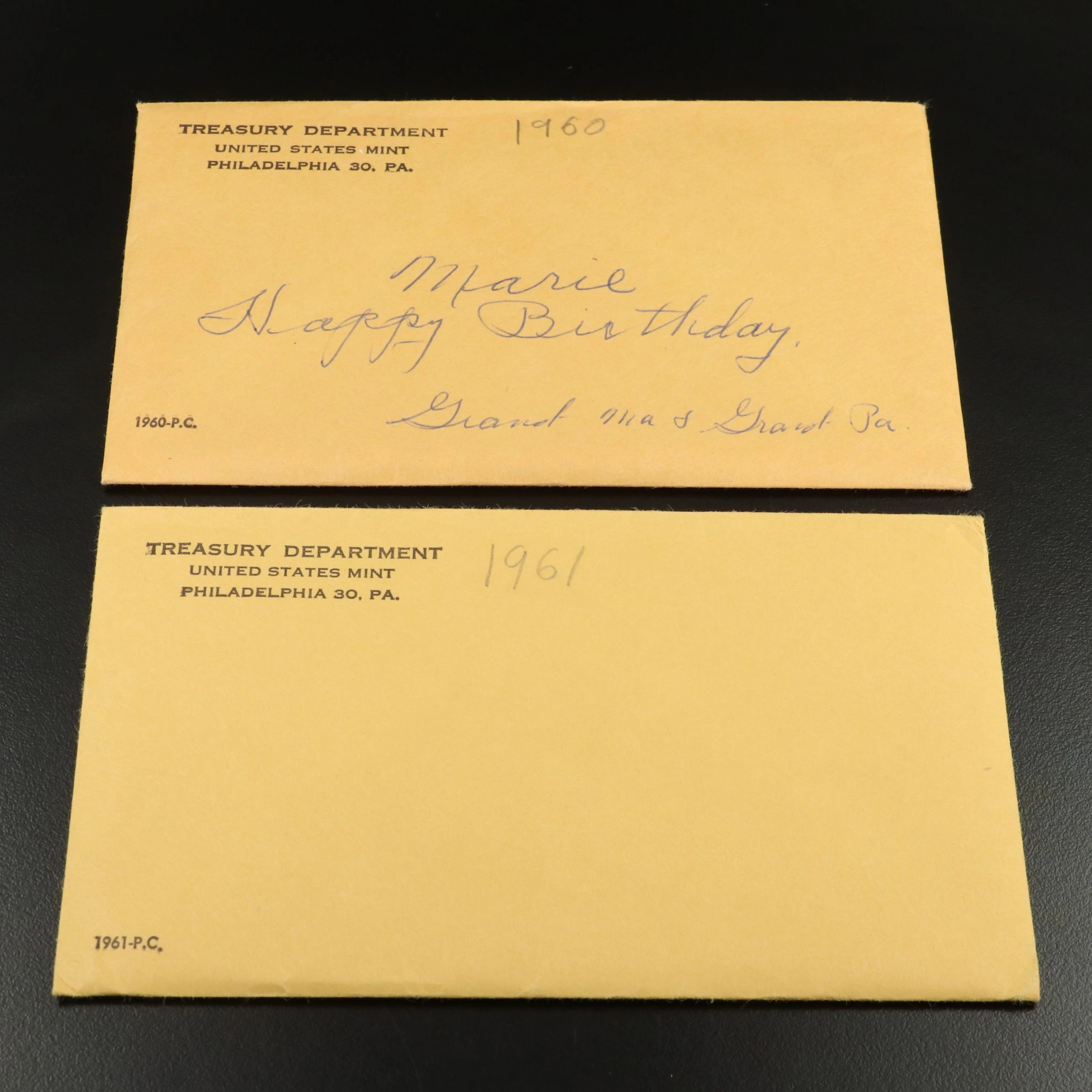 Two U.S Classic Silver Proof Sets, 1960 and 1961