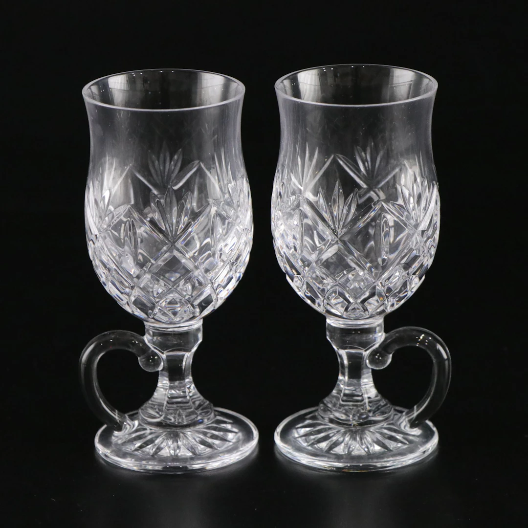Waterford Crystal "Lismore" Irish Coffee Glasses