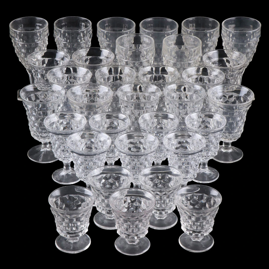 Fostoria "American Clear" Glass Stemware