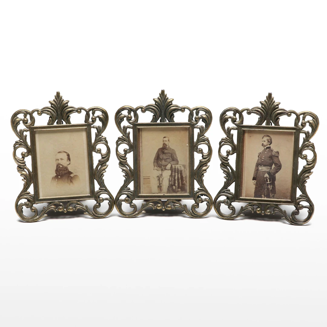 Cartes de Visite of General Bank and More Civil War Soldiers