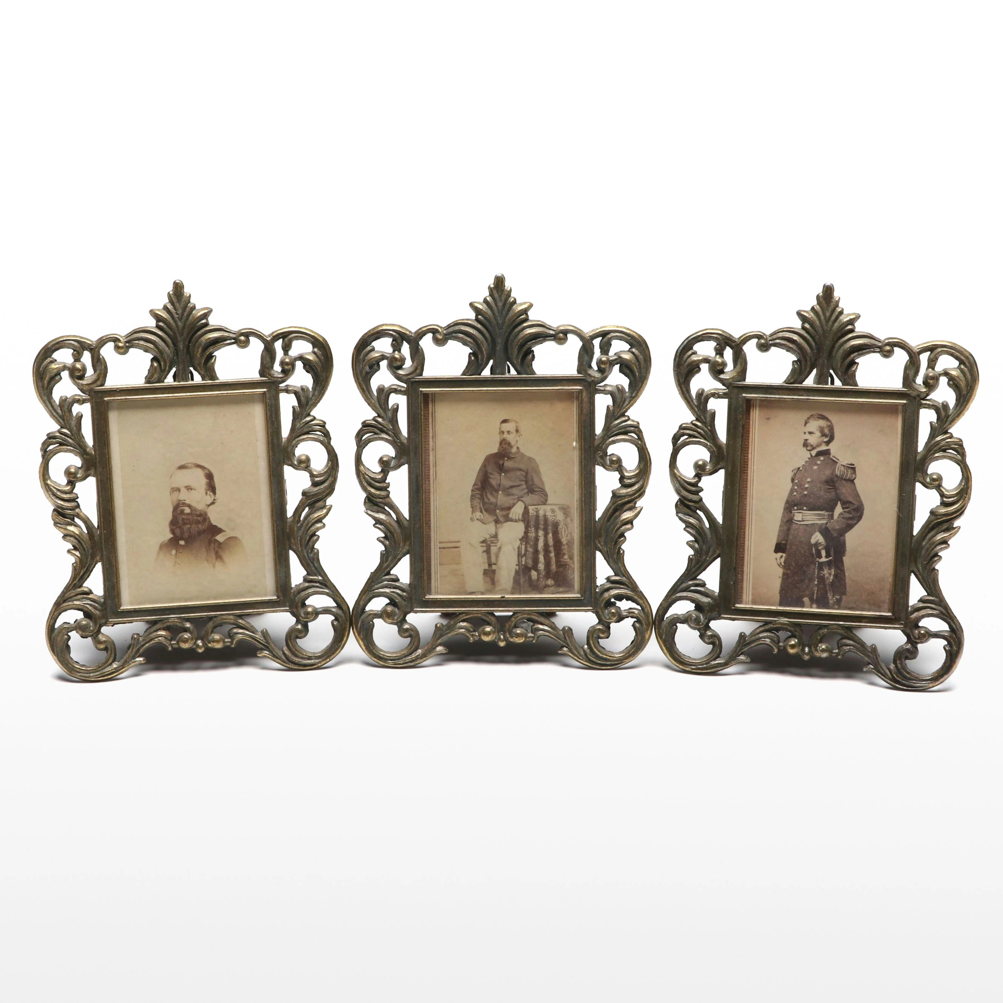 Cartes de Visite of General Bank and More Civil War Soldiers