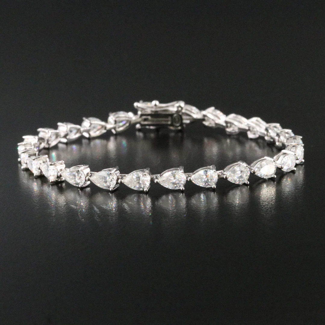 Sterling Moissanite Bracelet