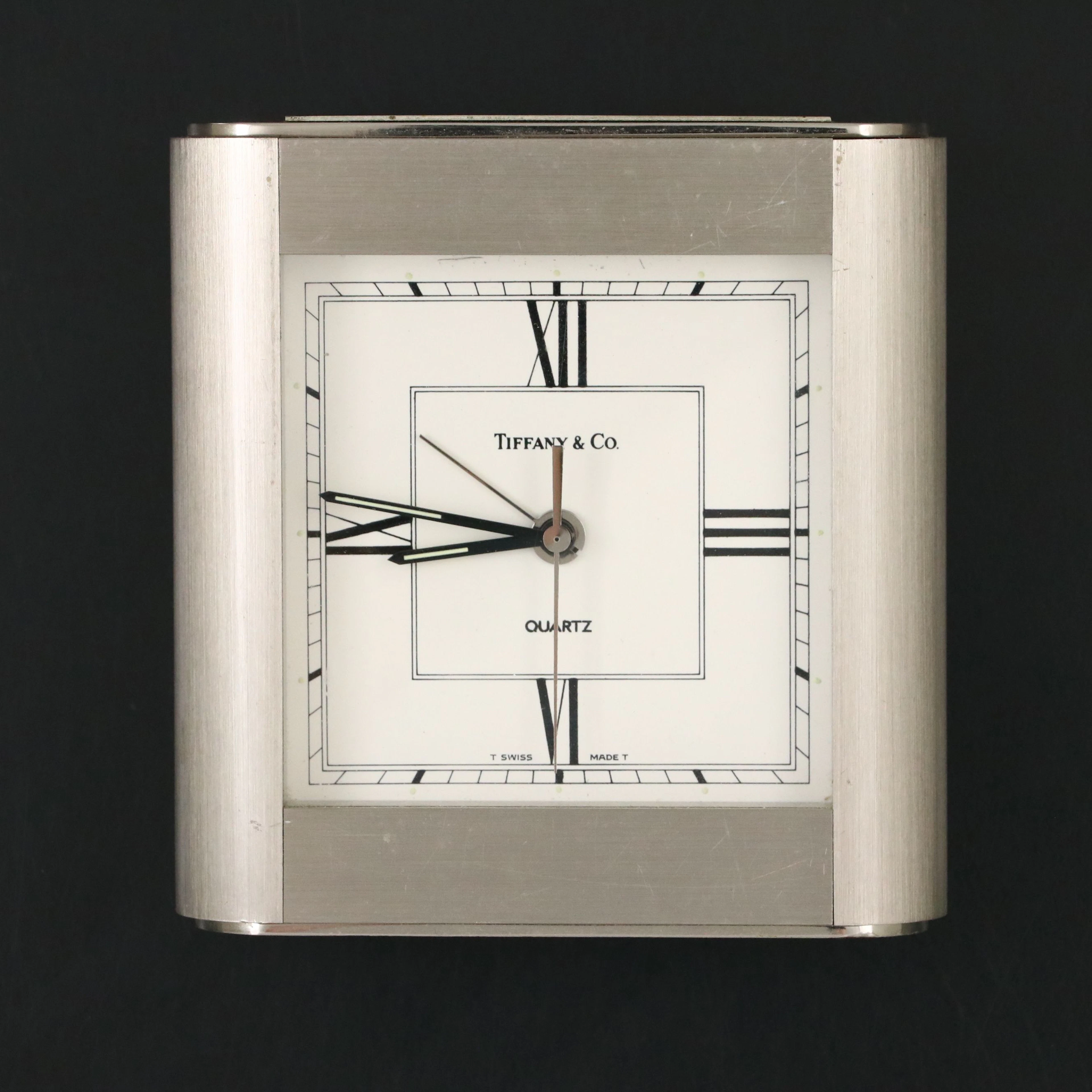 Tiffany & Co. Quartz Alarm Clock, 1980s