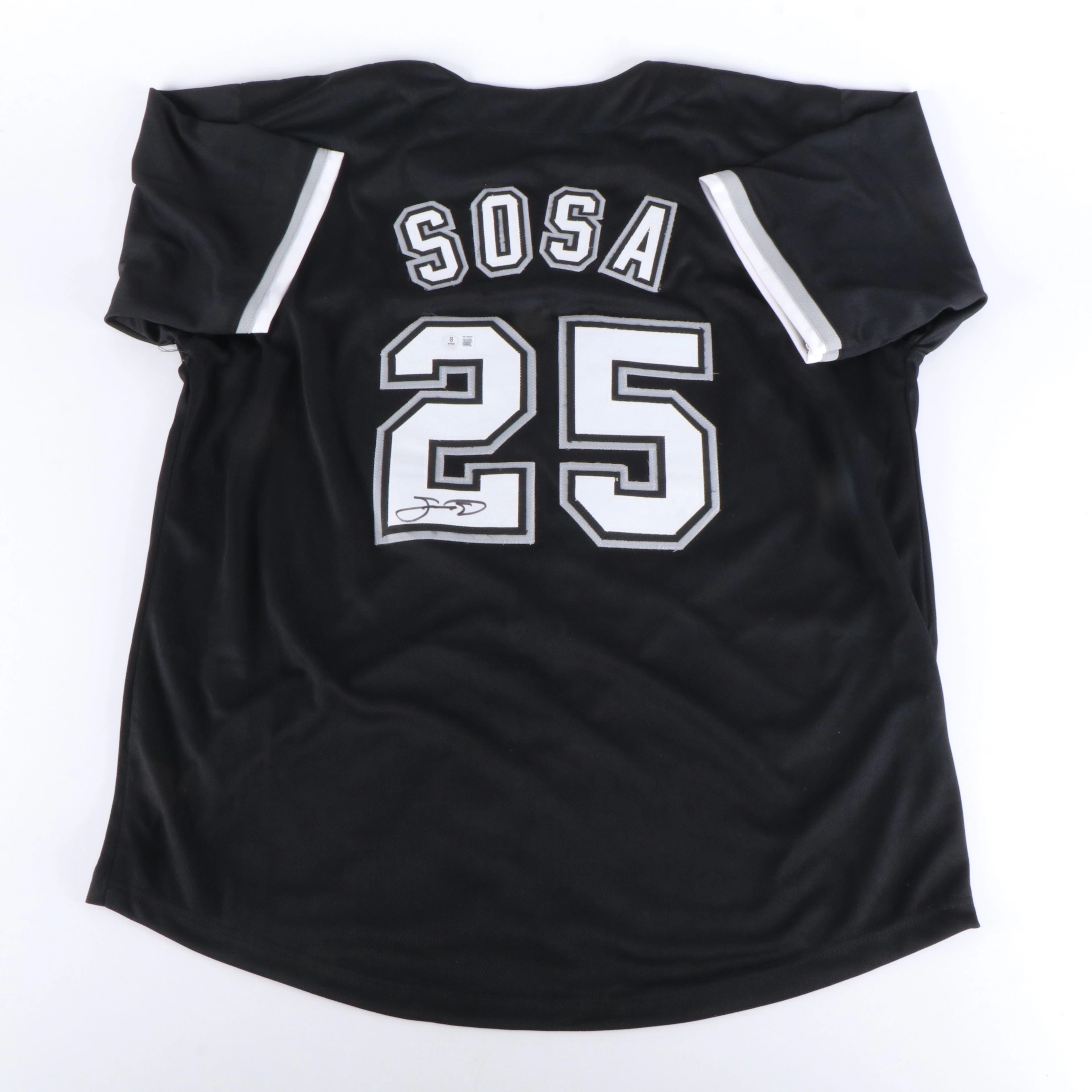 Sammy Sosa Signed Chicago White Sox Baseball Jersey, Beckett
