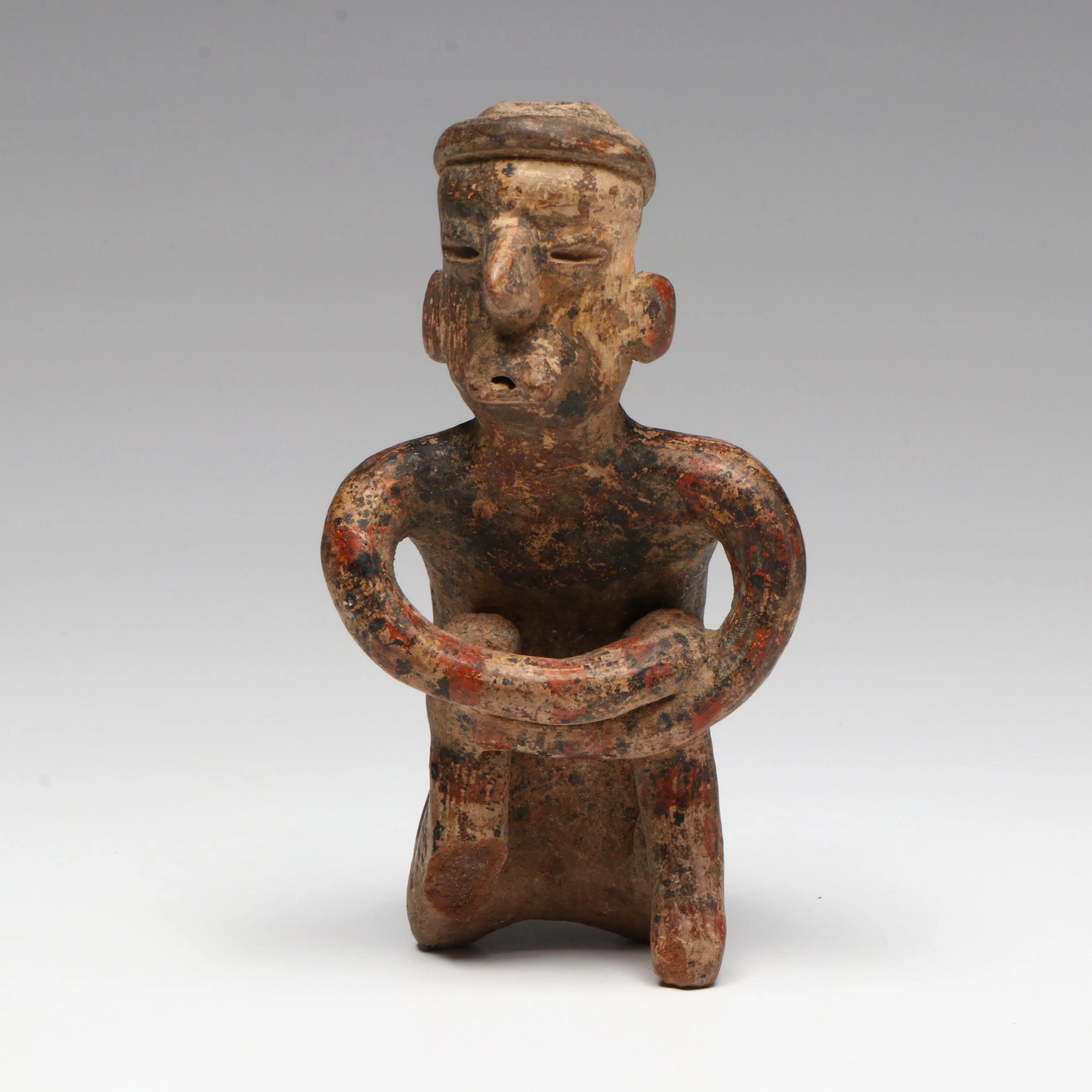 Pre-Columbian Nayarit Seated Figure