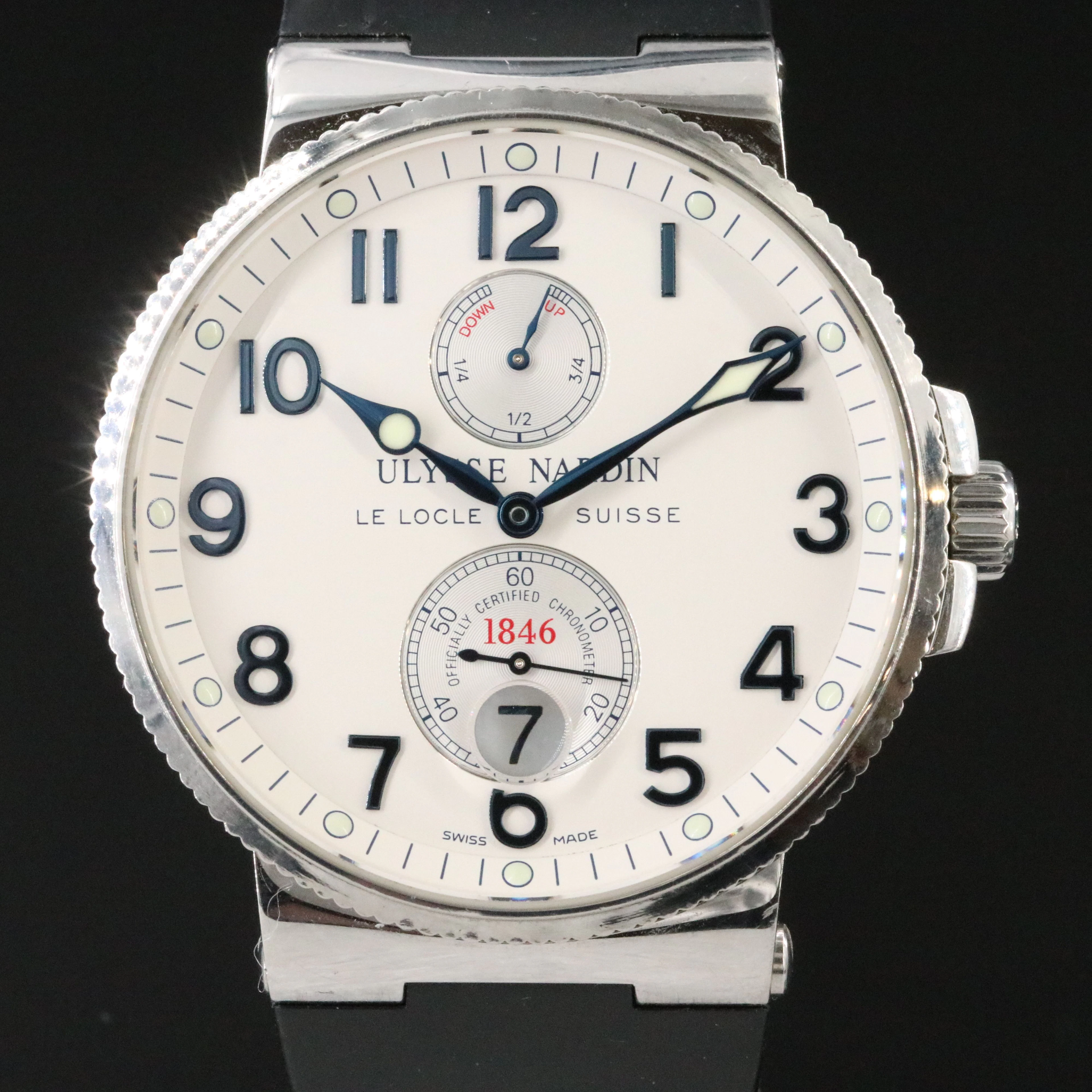 Ulysse Nardin Maxi Marine Chronometer 263.66 Watch c.2011