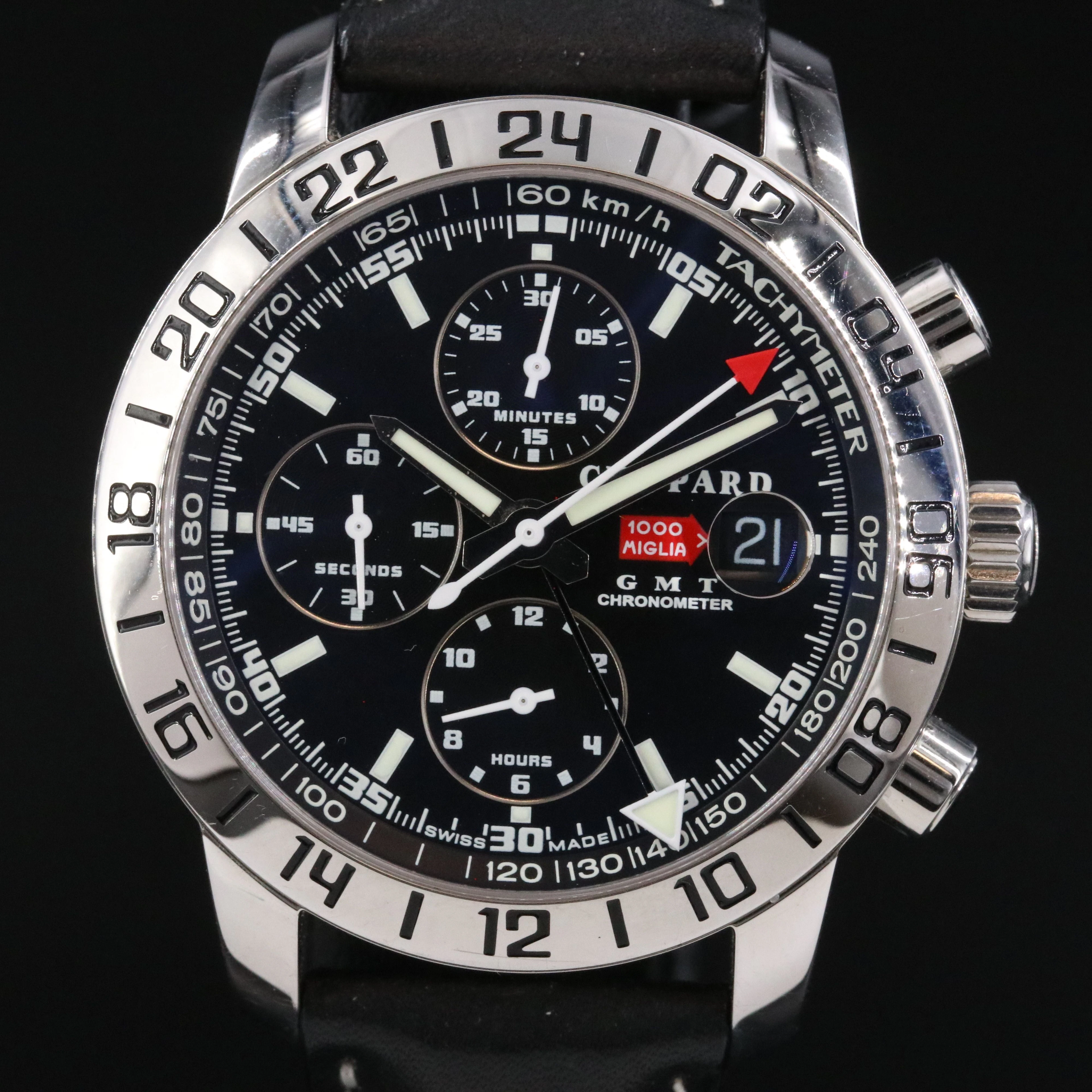 Chopard Mille Miglia GMT Chronograph Watch 8992