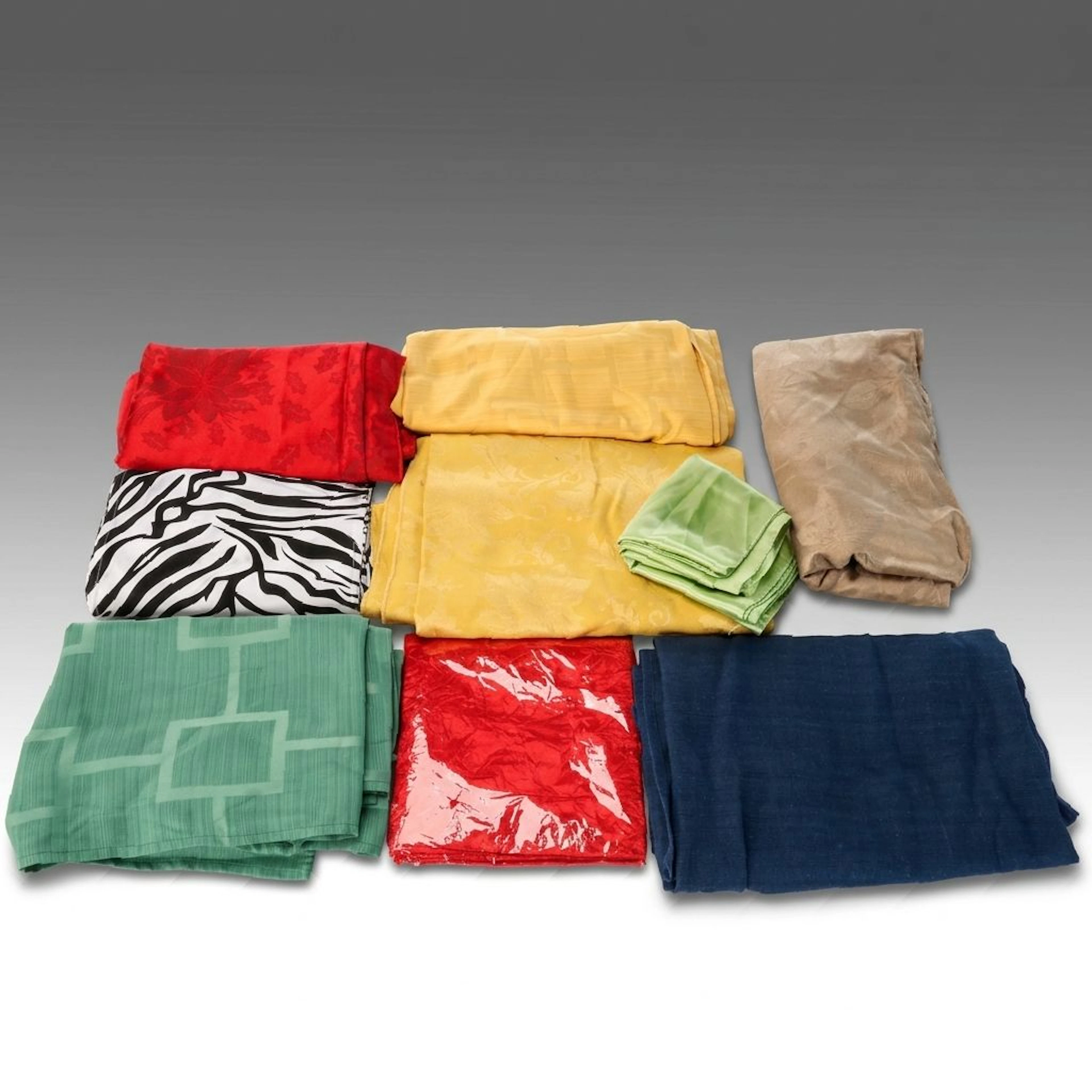 Zebra Print and Other Table Linens, Late 20th to 21st Century