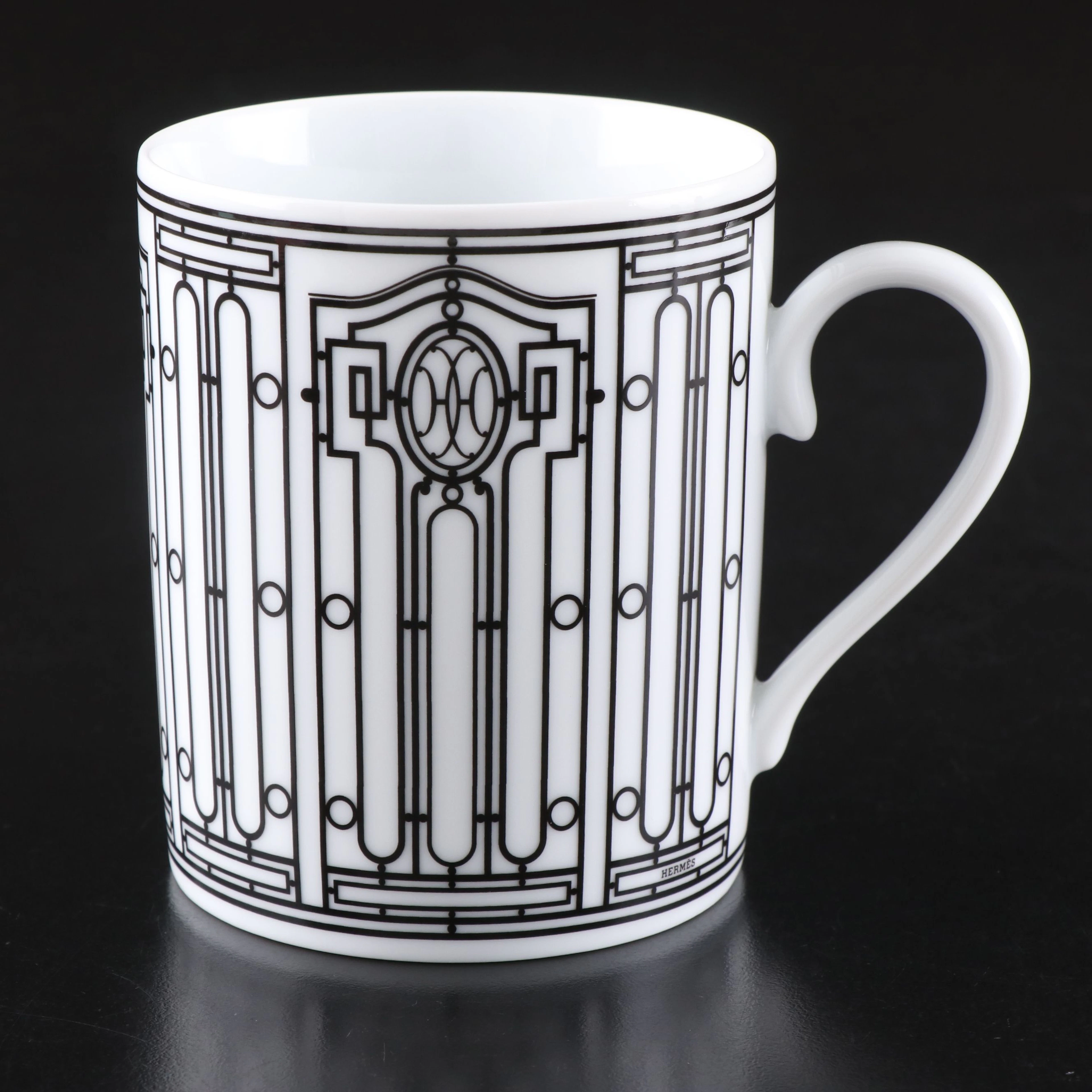Hermès "H Deco" Porcelain Mug, Contemporary