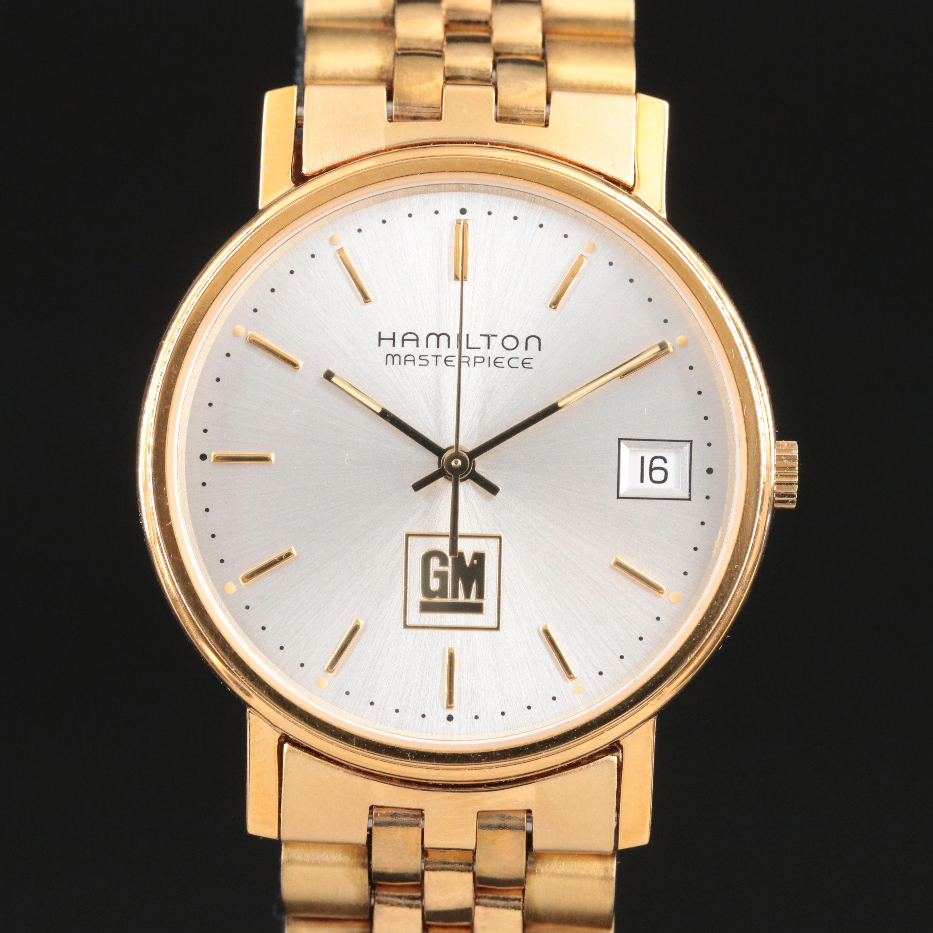 Hamilton Masterpiece GM 25 Years Service Award Watch c.1994