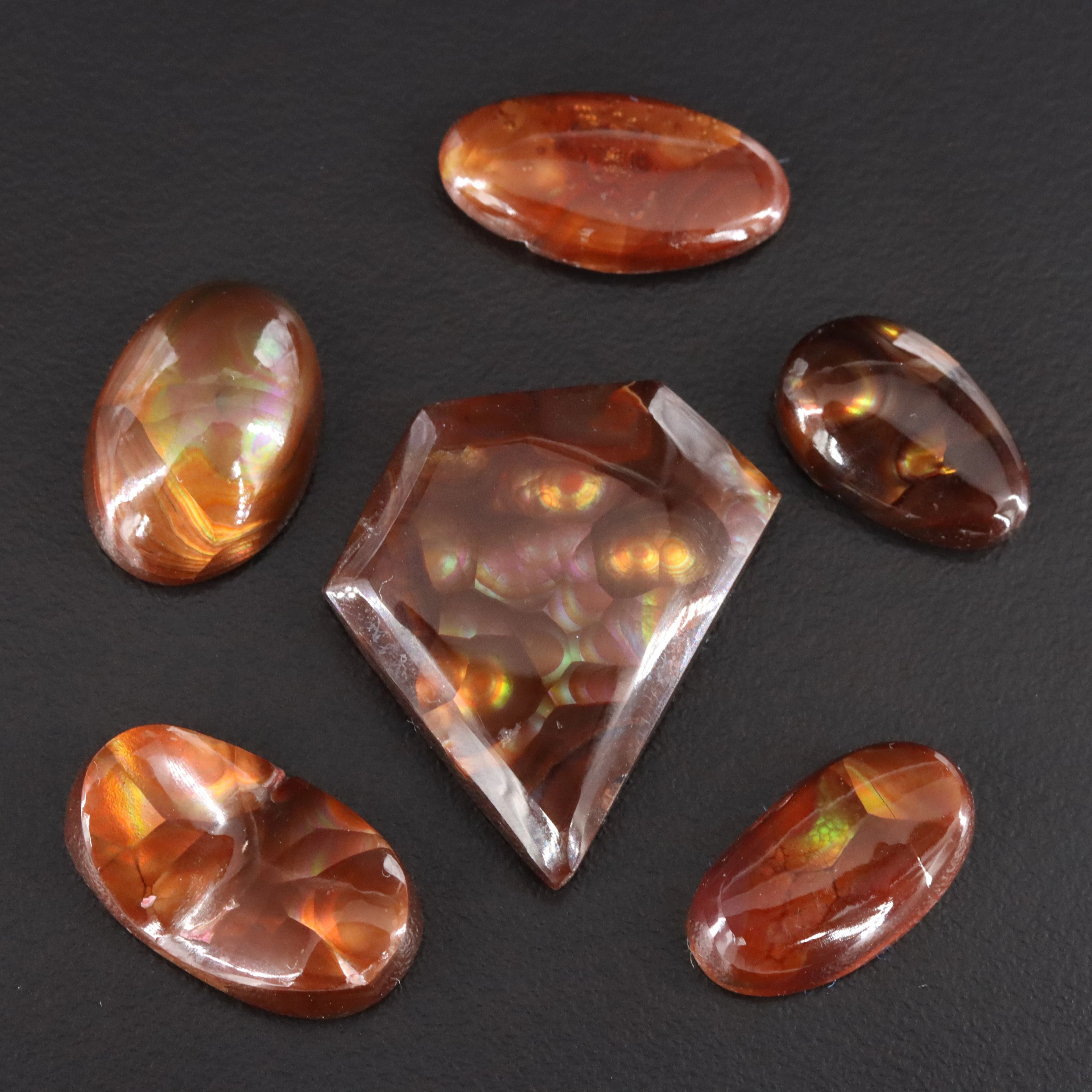 Loose Fire Agate Lot
