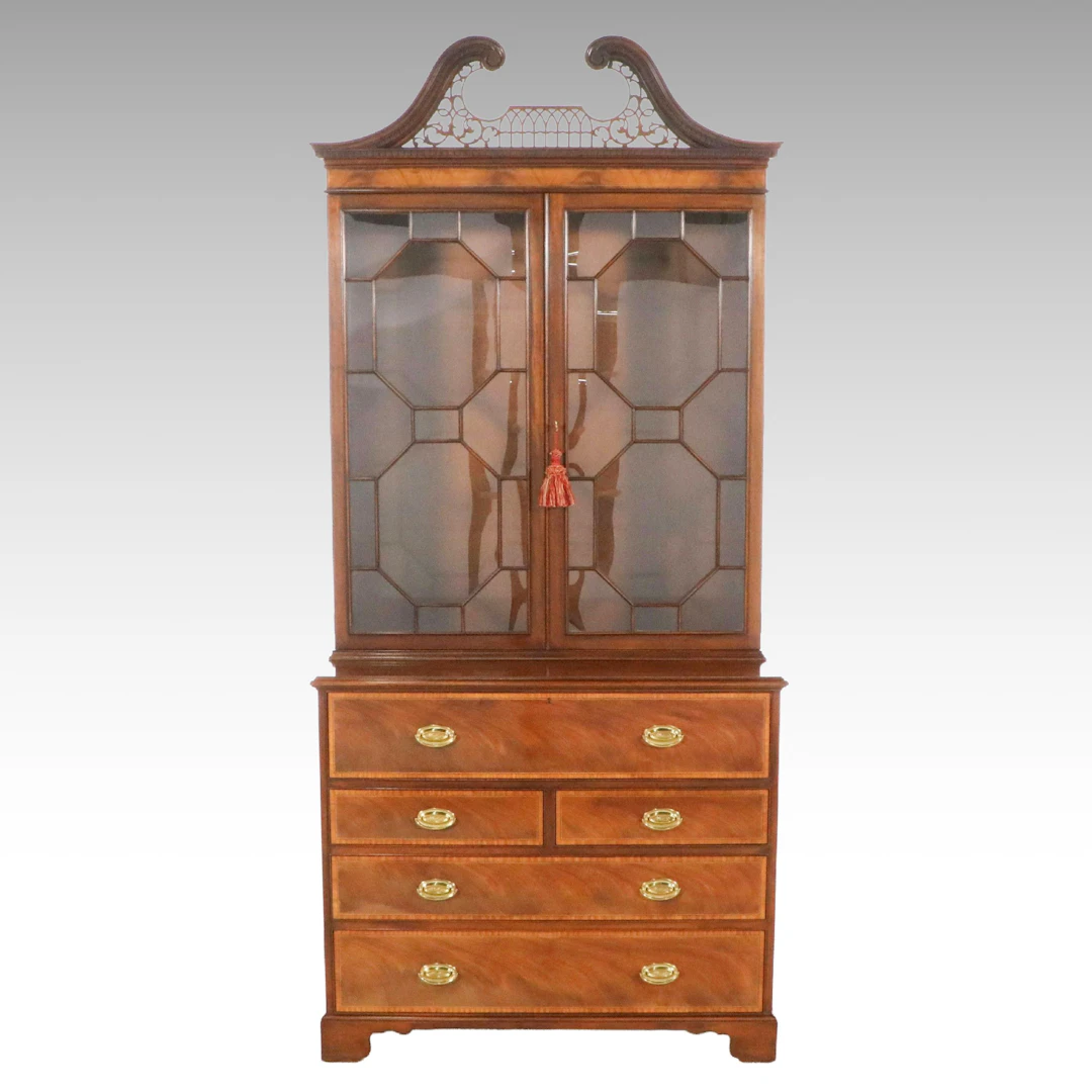 "Collector's Edition" by Baker Chinese Chippendale Style Mahogany