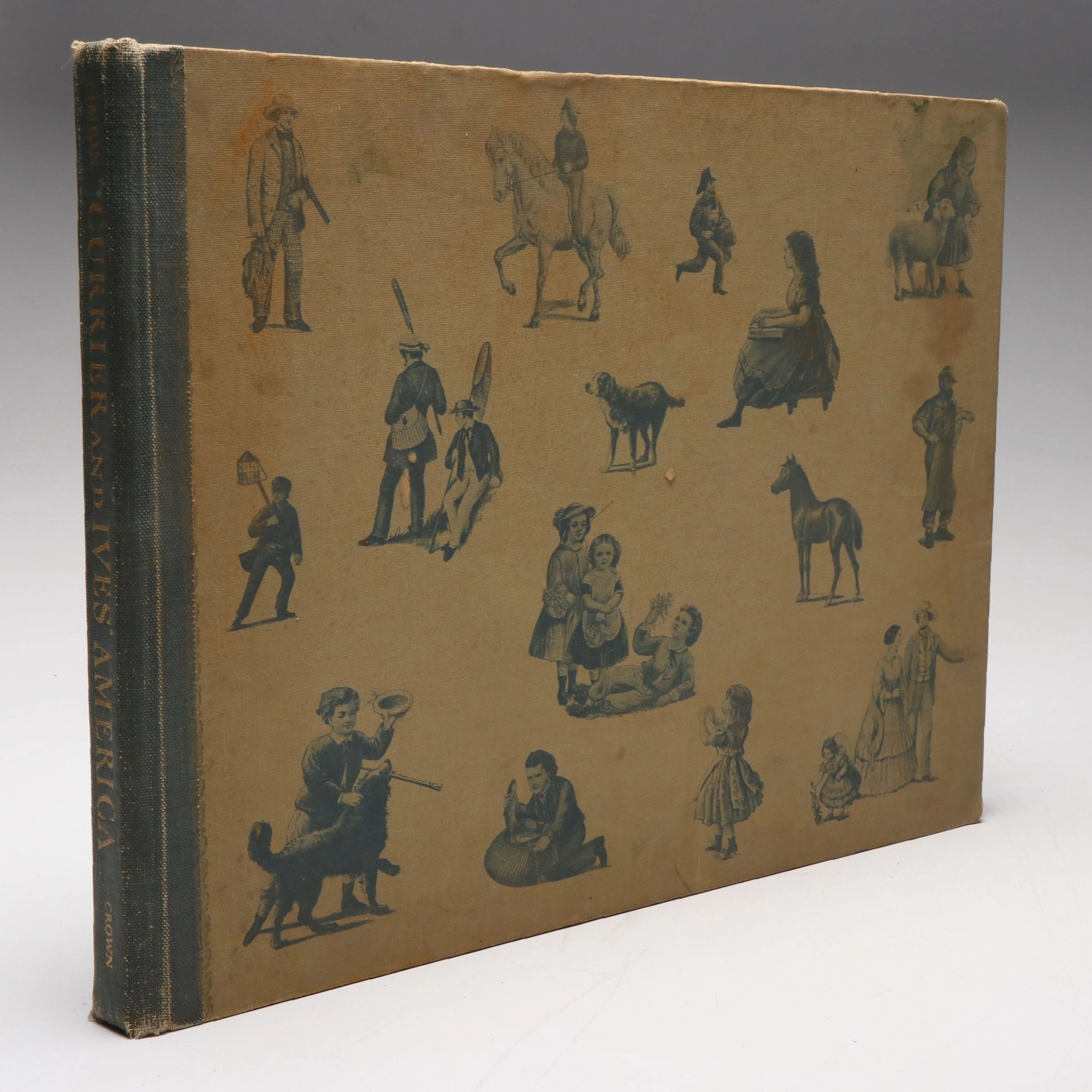 "Currier and Ives' America" Oblong Folio Edited by Colin Simkin, 1952