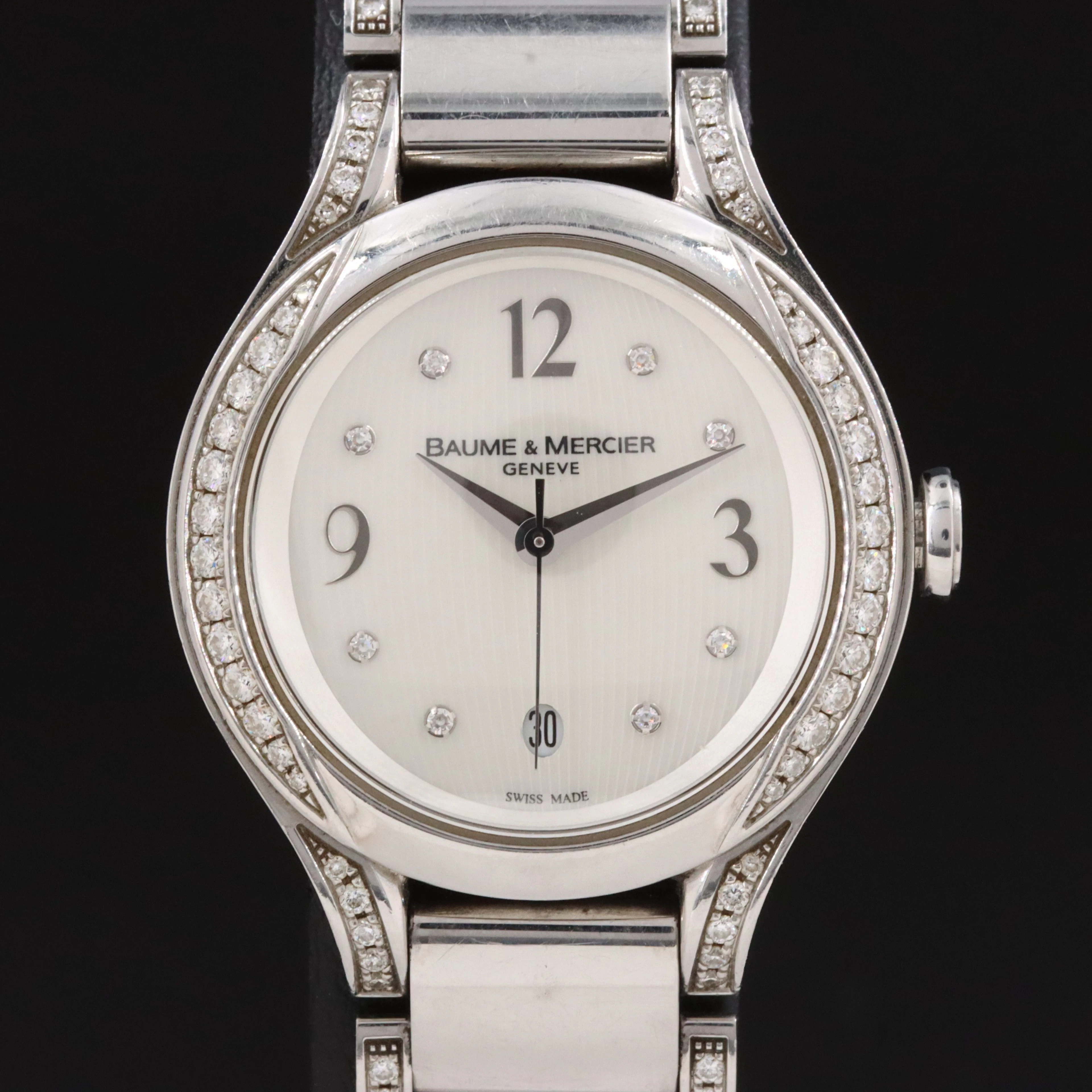 Baume & Mercier Ilea 1.58 CTW Diamond Swiss Quartz Watch model # 65639