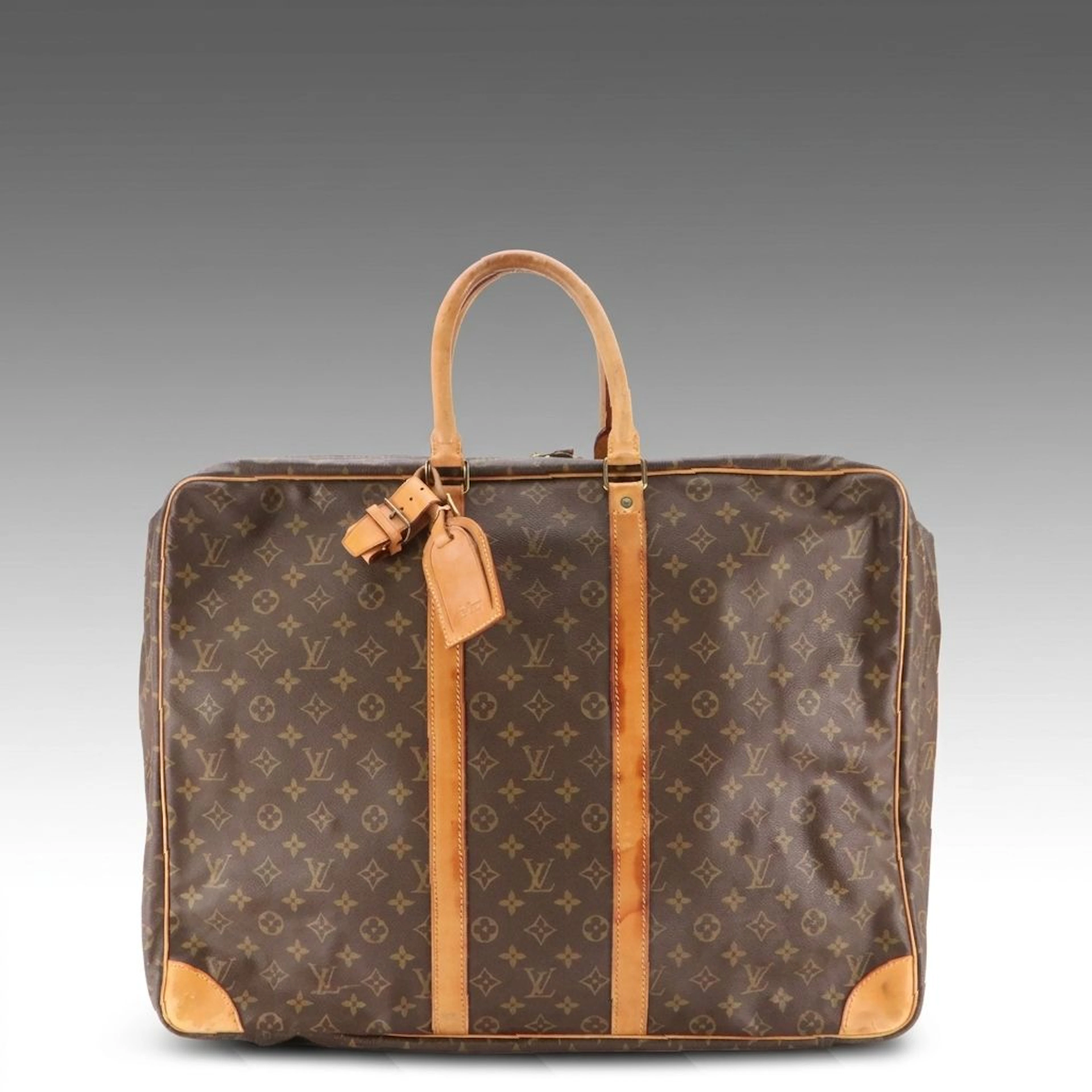 Louis Vuitton Sirius 55 Soft-Side Suitcase in Monogram Canvas, Vintage