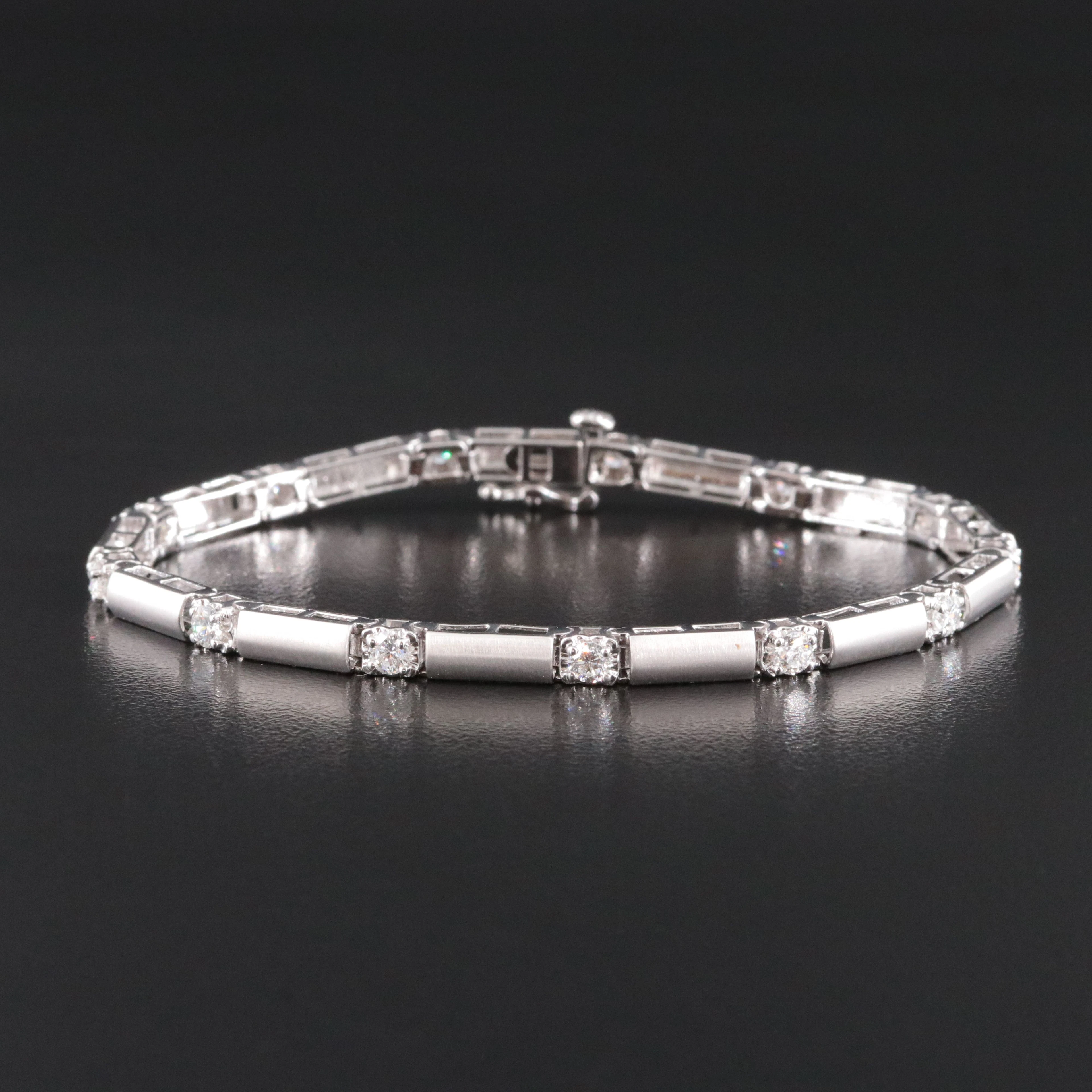 14K 1.49 CTW Diamond Bracelet