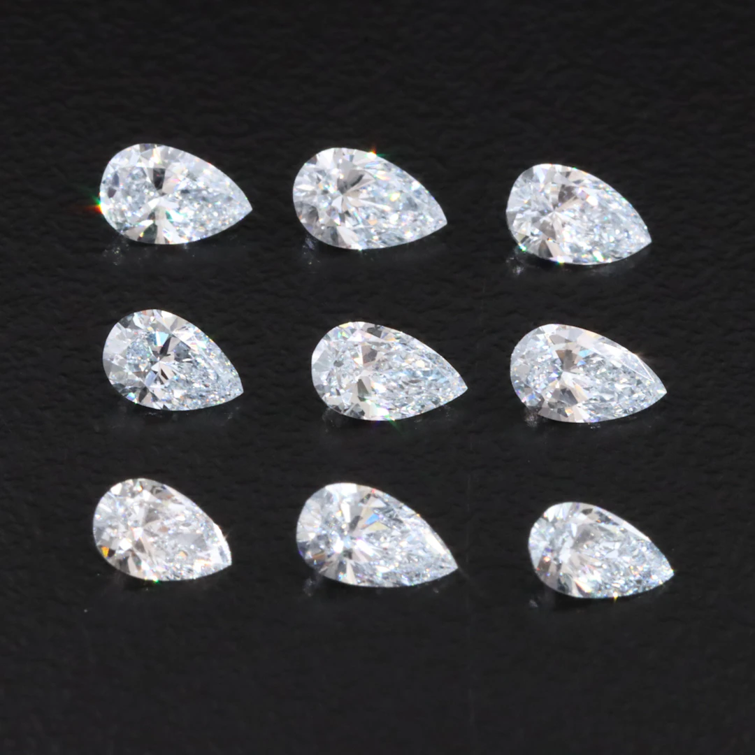 Loose 1.88 CTW Fancy Blue Lab Grown Diamond Lot
