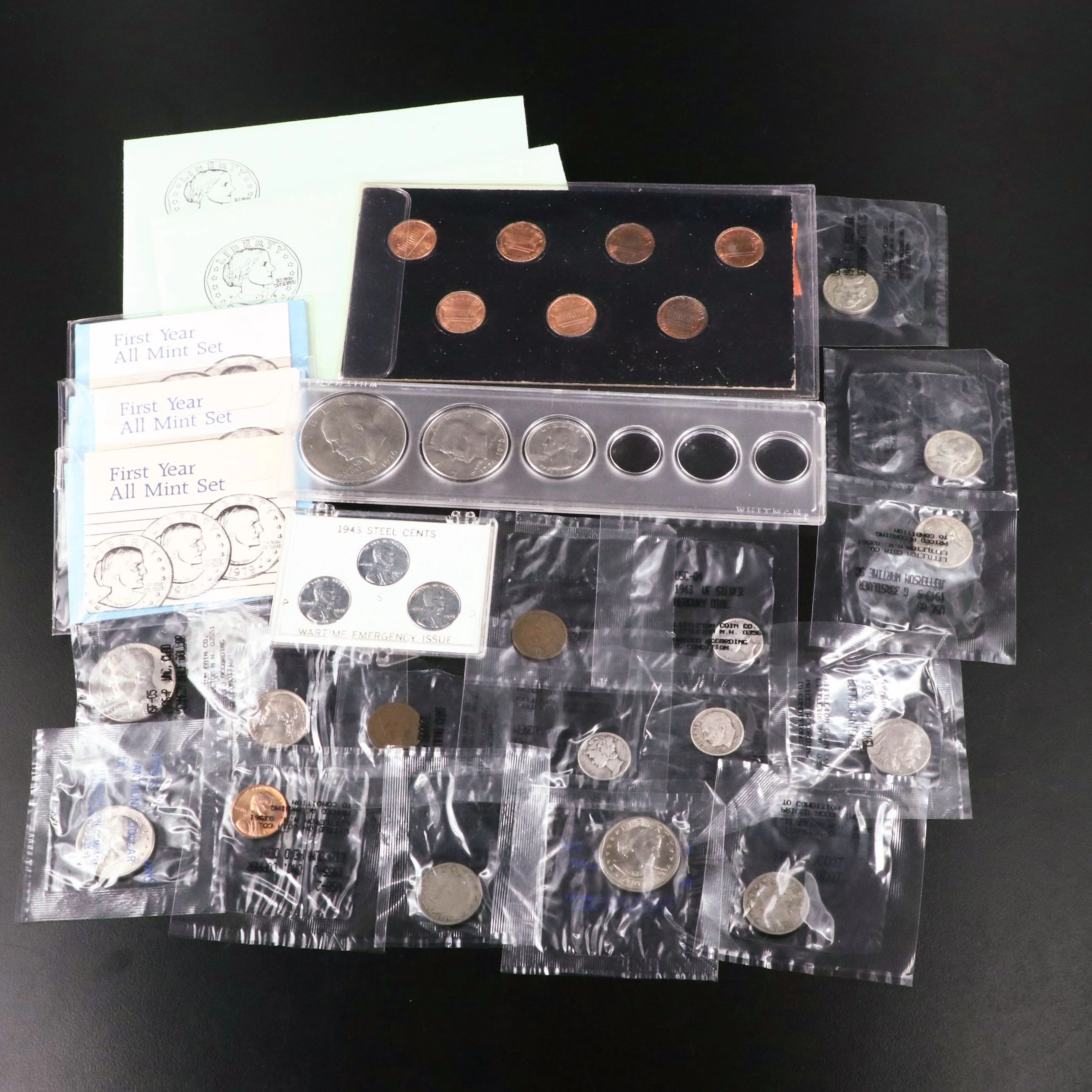 U.S. Type Coin Collection, Including Silver