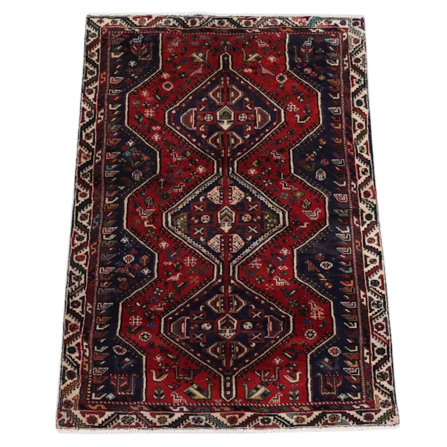 4'7 x 6'5 Hand-Knotted Persian Northwest Area Rug