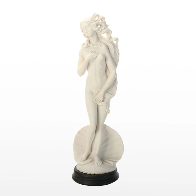 Composite Sculpture After Sandro Botticelli "The Birth of Venus"