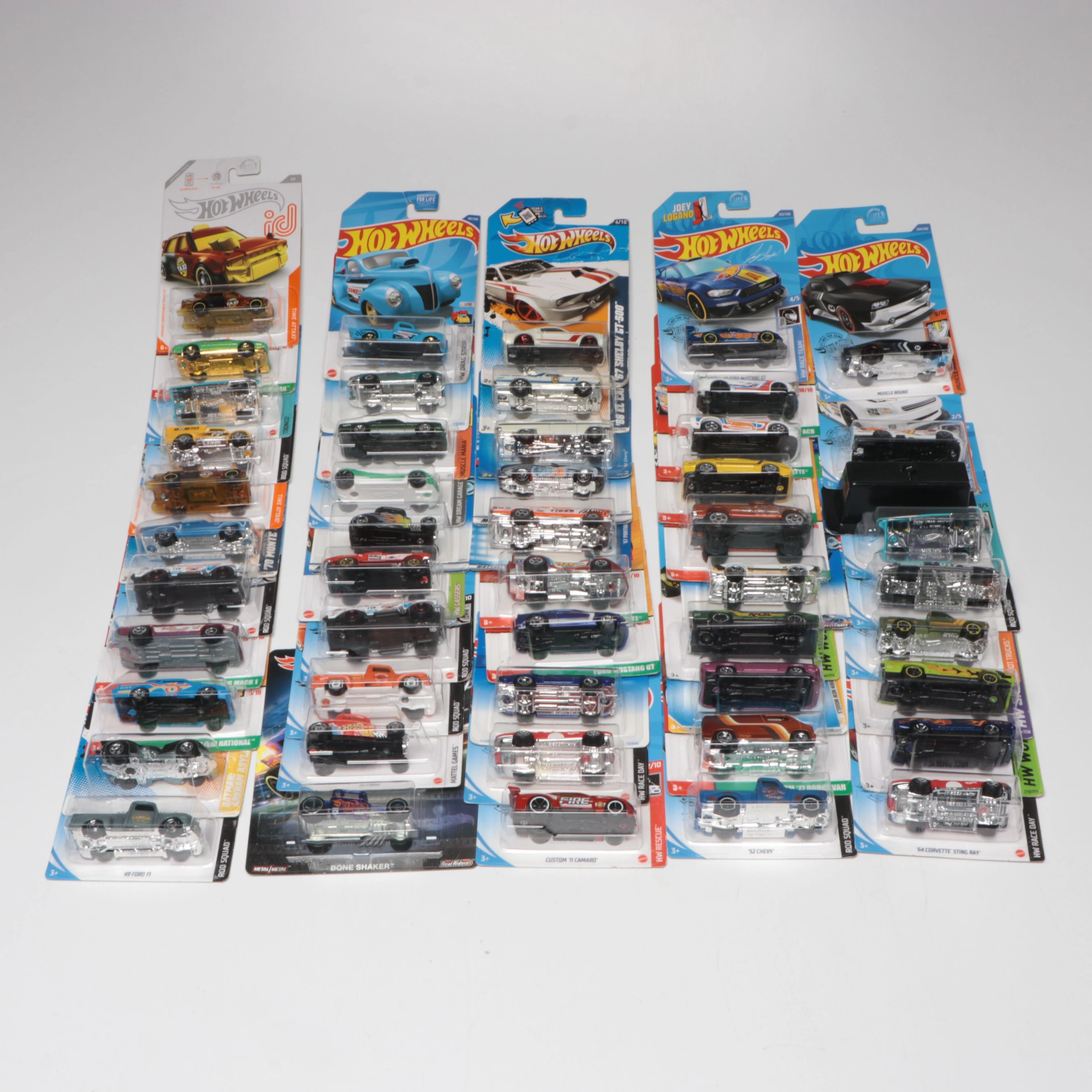 Hot Wheels '49 Volkswagen Beetle Pickup, "Tooned" and More Toy Cars