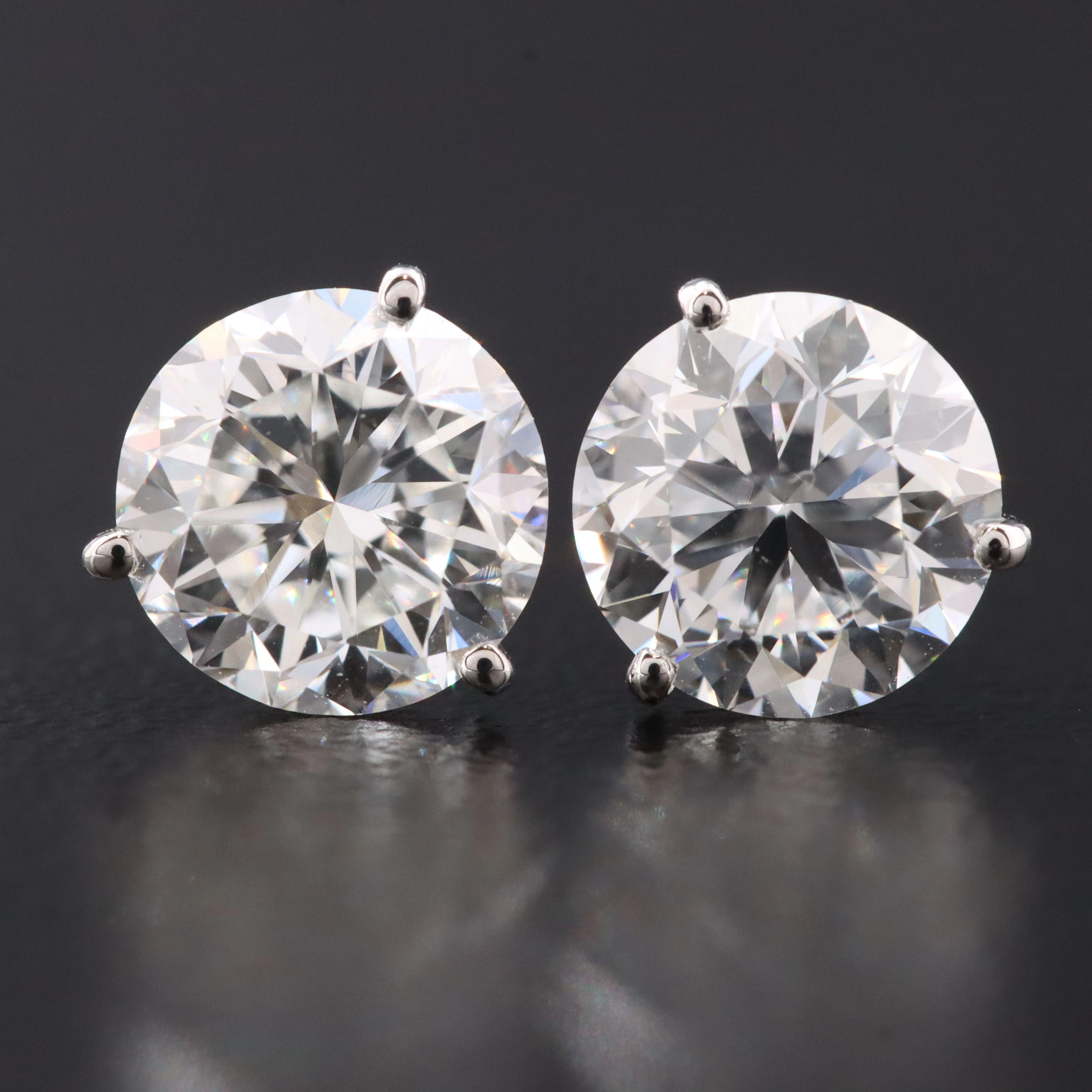14K 2.04 CTW Lab Grown Diamond Solitaire Earrings