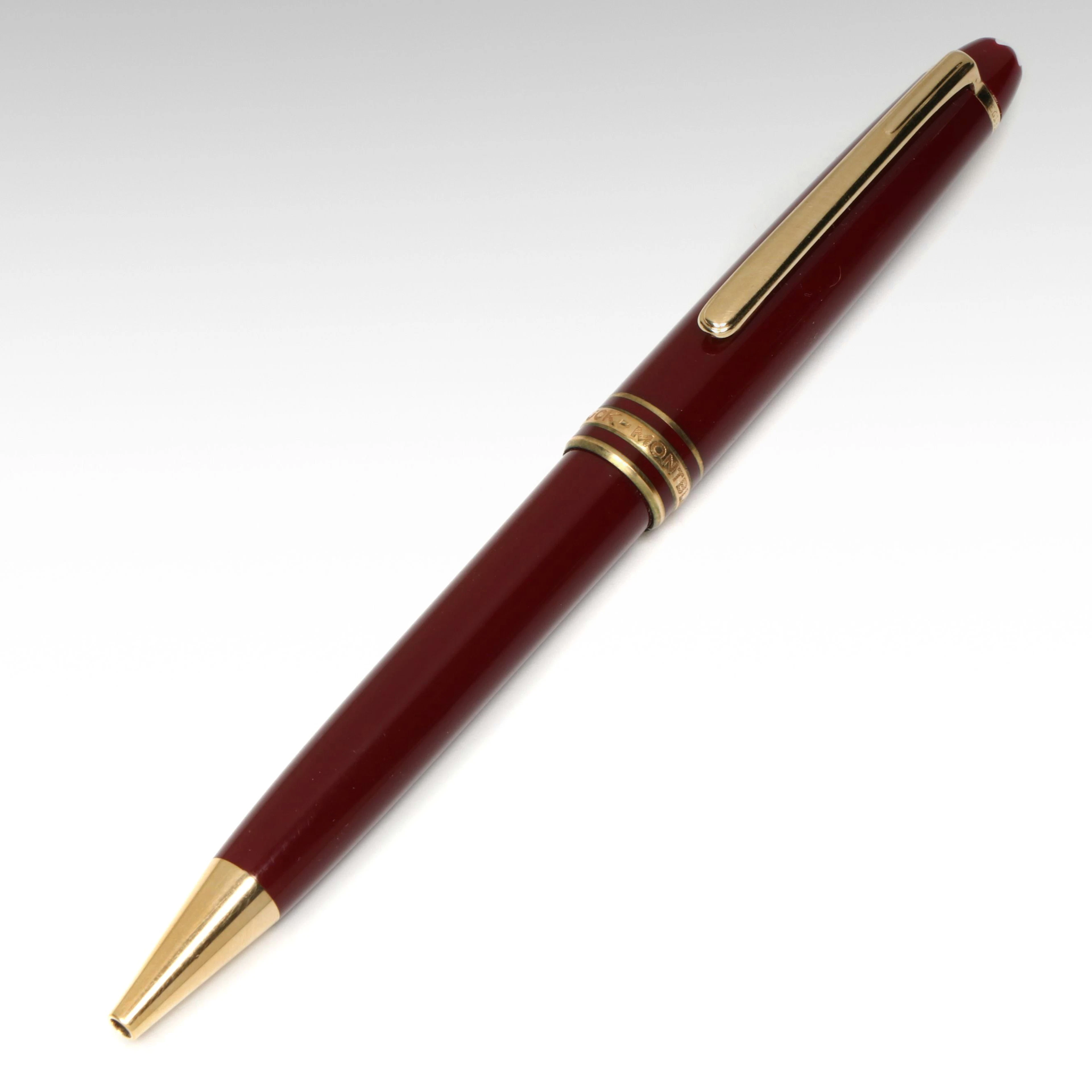 Montblanc "Meisterstück" Burgundy Red Ballpoint Pen