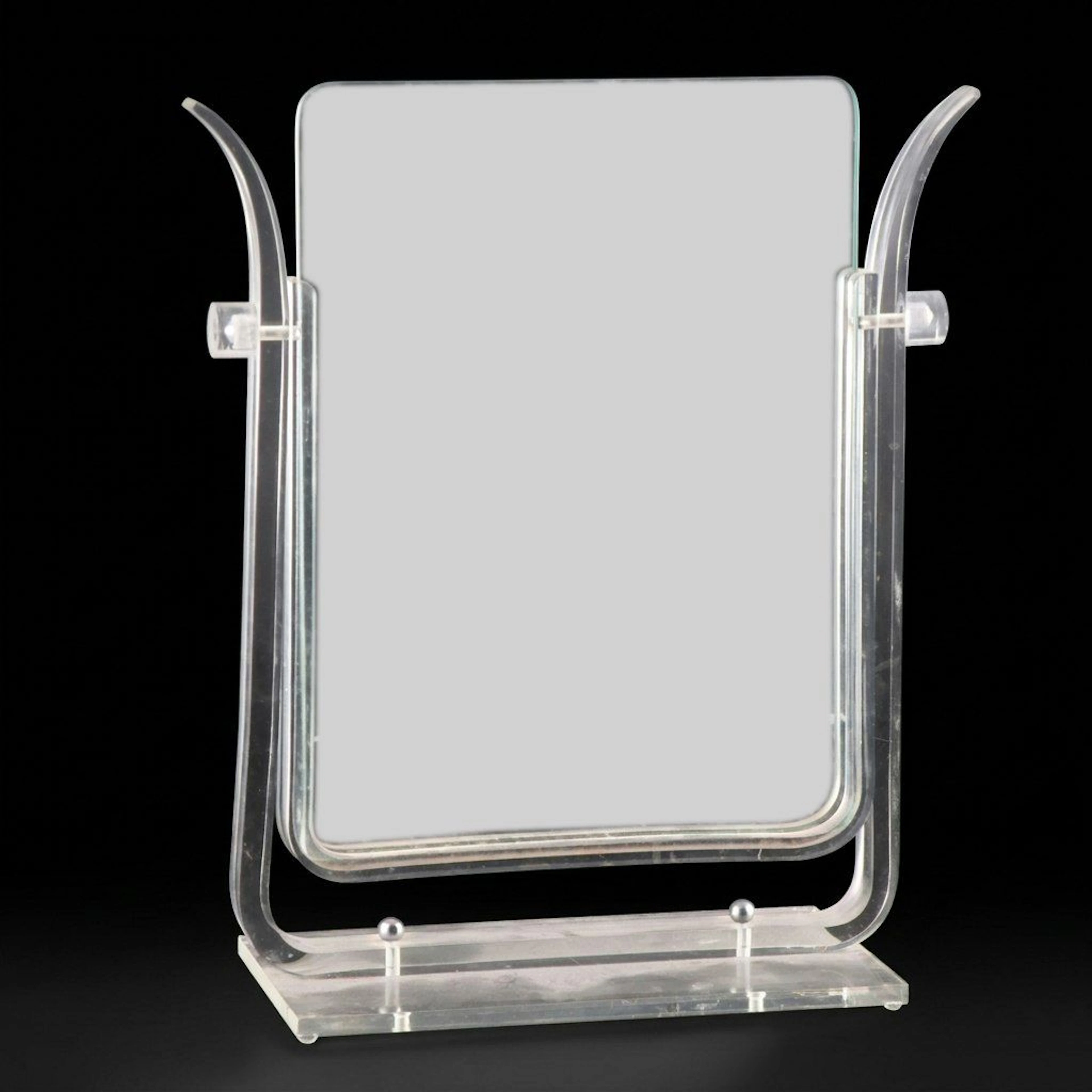 Swivel Vanity Mirror with Acrylic Base