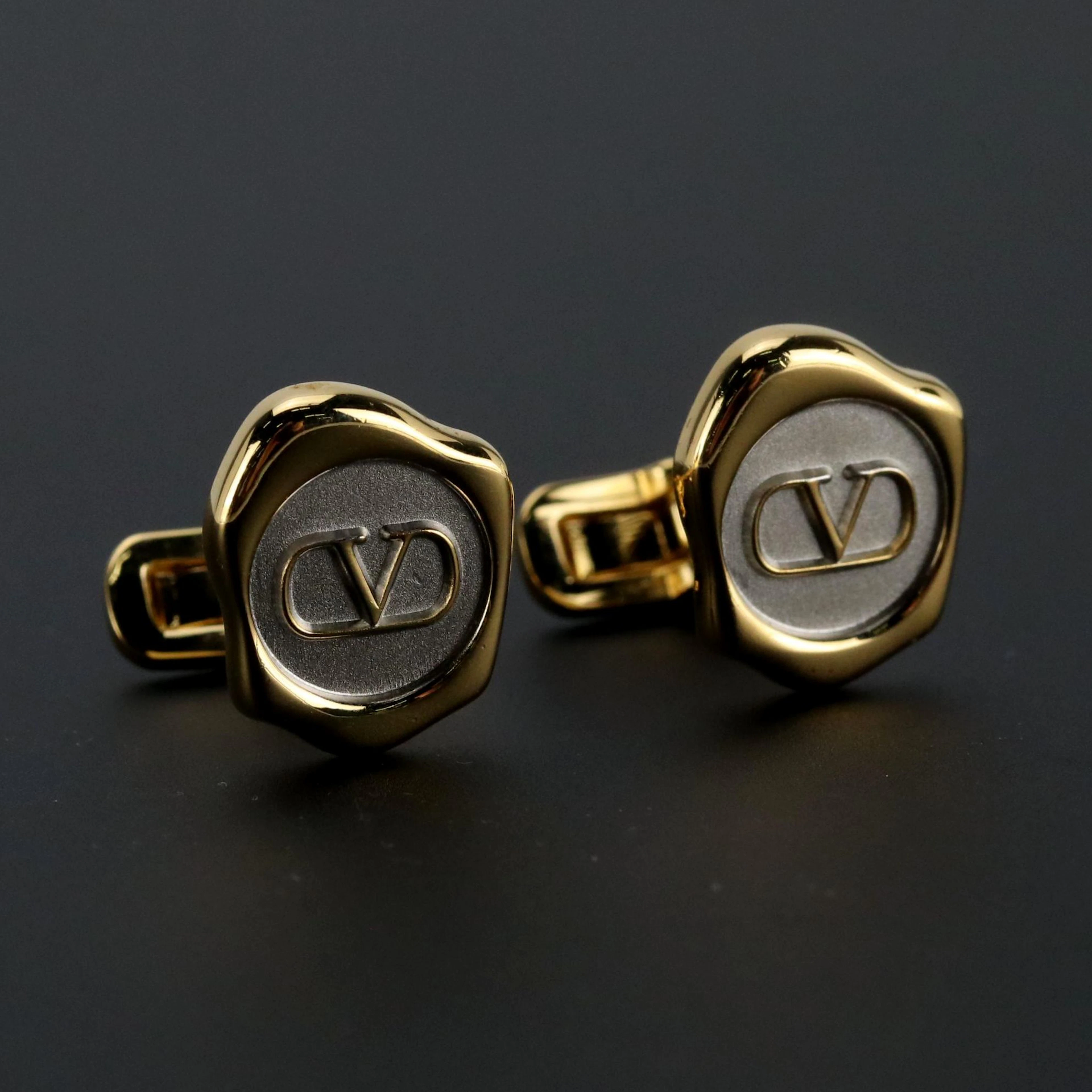 Valentino Logo Cufflinks